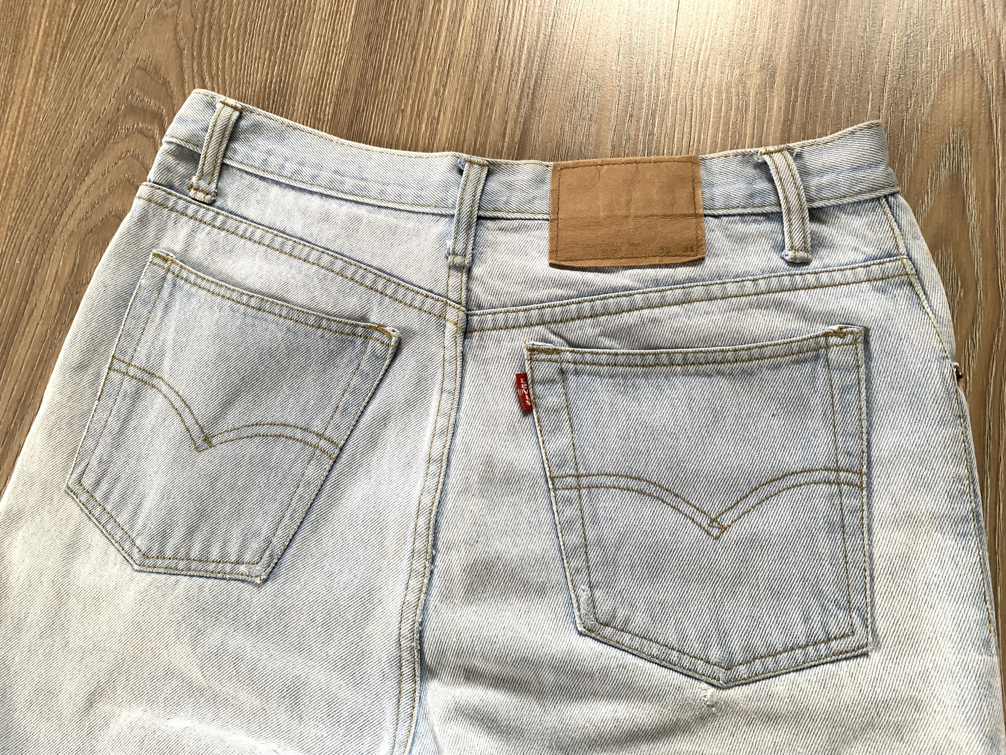 Levi's 501 Vintage White Jeans