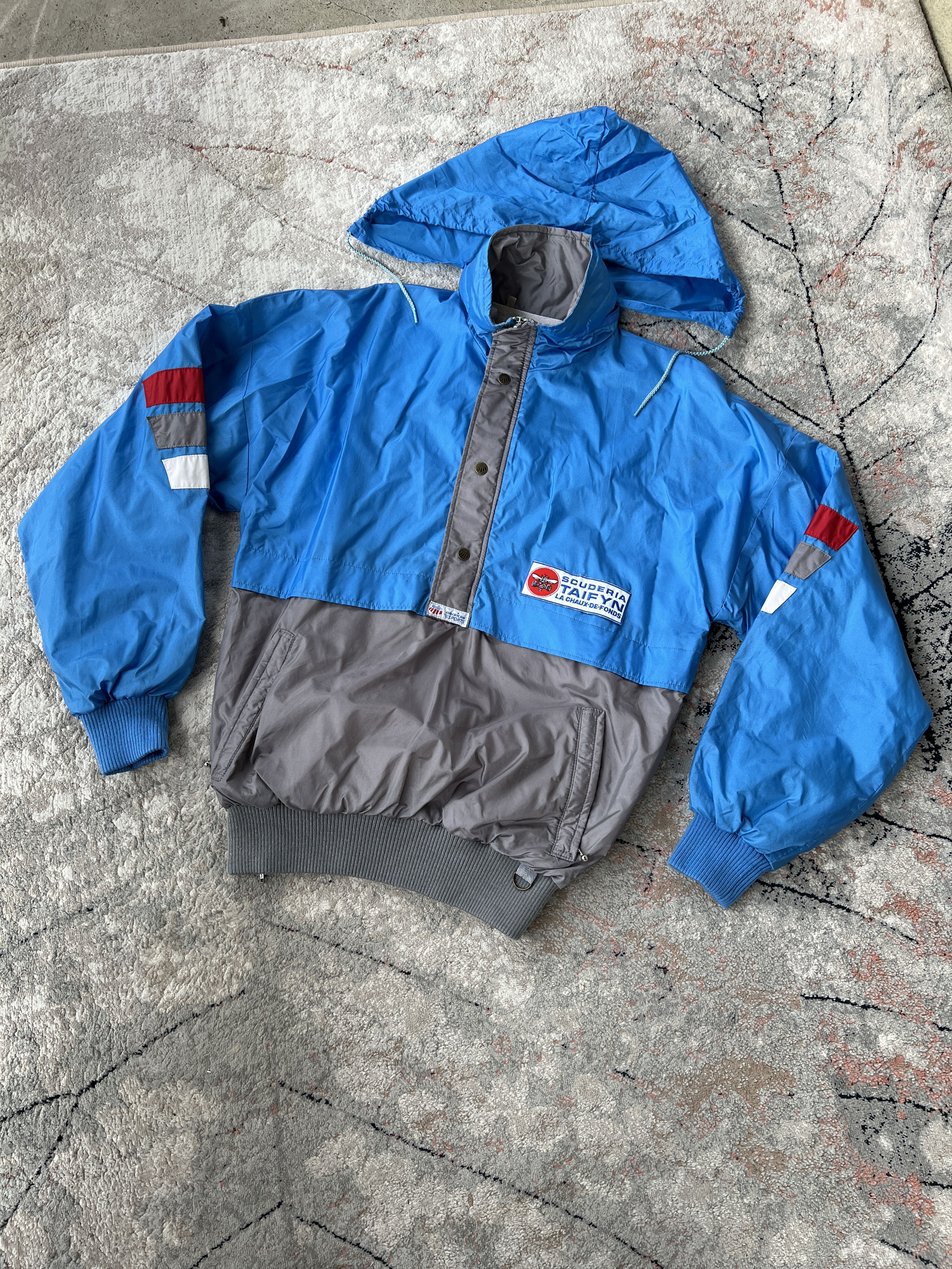 Vintage American Sport Scuderia Taifyn La Chaux-De-Founds Size US L / EU 52-54 / 3 - 1 Thumbnail