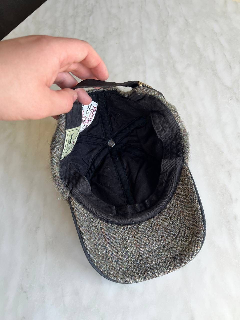Harris Tweed VERY RARE HARRIS TWEED CAP ENGLAND STYLE 00s Y2K HATS CASUAL Size ONE SIZE - 6 Thumbnail