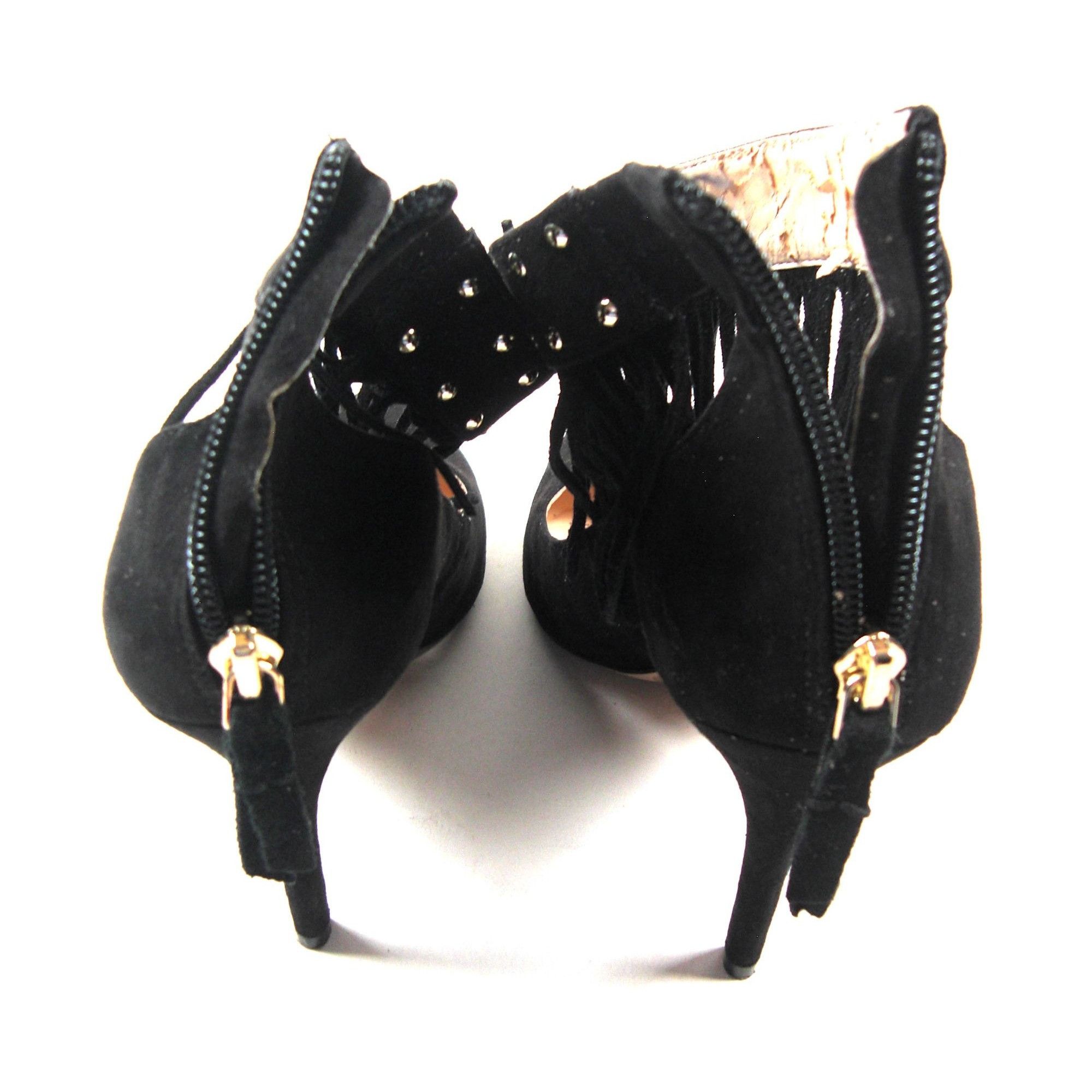 I.N.C INC Womens Black Pointed Toe Stiletto Buckle Pumps Shoes 7 M Size US 7 / IT 37 - 5 Thumbnail