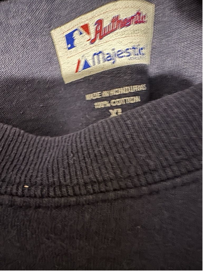Majestic New York Yankees Majestic Short Sleeve Tee Mens XXL Blue Size US XL / EU 56 / 4 - 3 Thumbnail