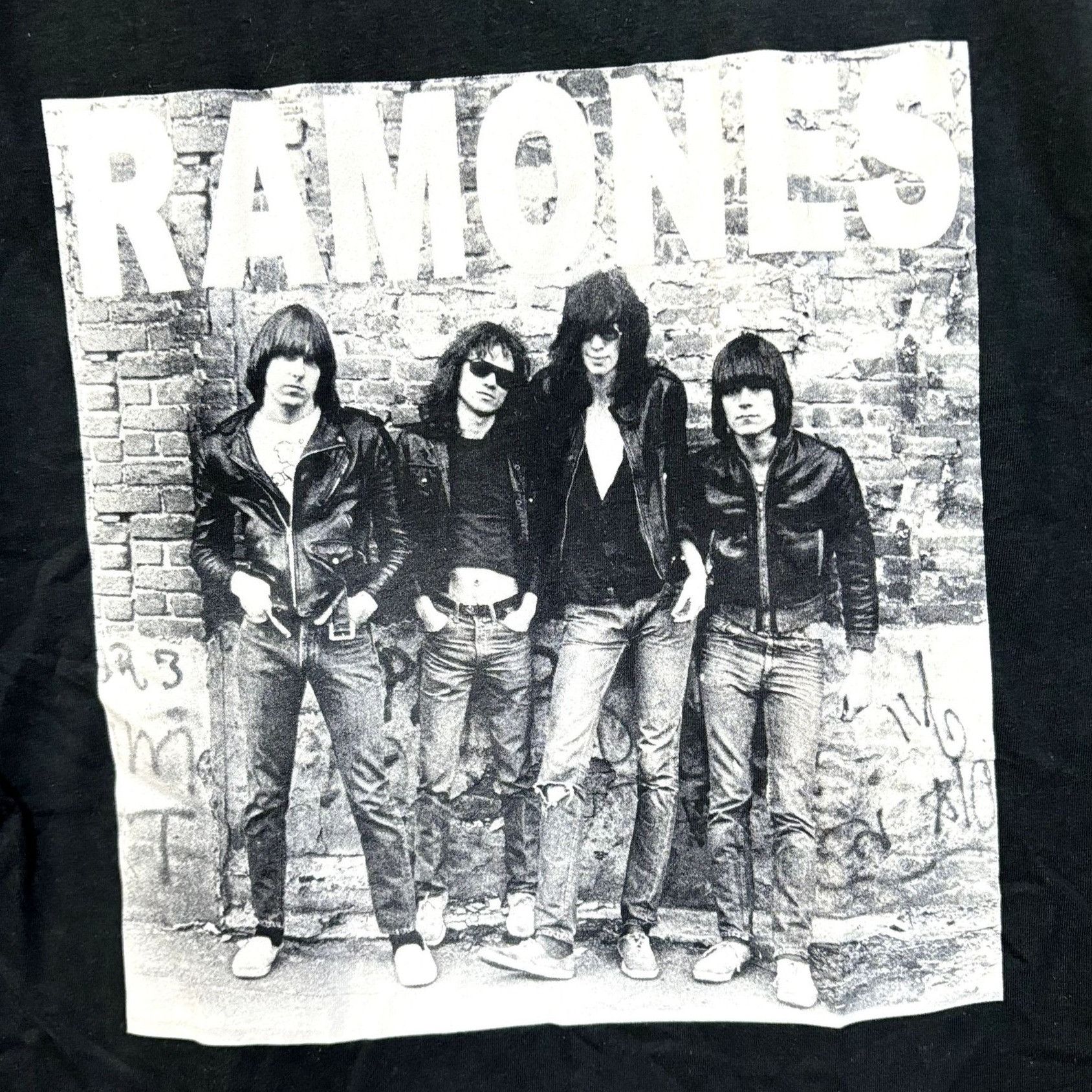 Band Tees The Ramones Self-Titled Album Cover Art Punk Rock Tee S Size US S / EU 44-46 / 1 - 2 Thumbnail