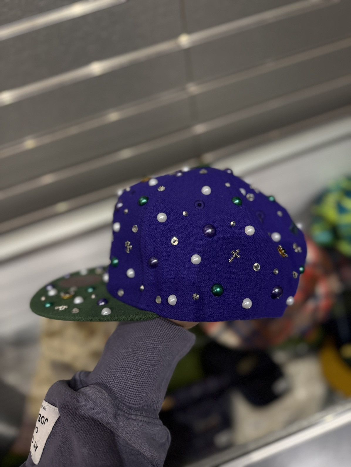Other PAPE Snapback Hat Stone Crystal Brand New Size ONE SIZE - 3 Thumbnail