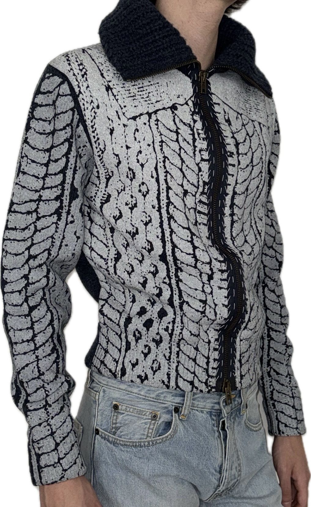Maison Margiela Maison Margiela Zip-Up Sweater Size US XS / EU 42 / 0 - 2 Thumbnail
