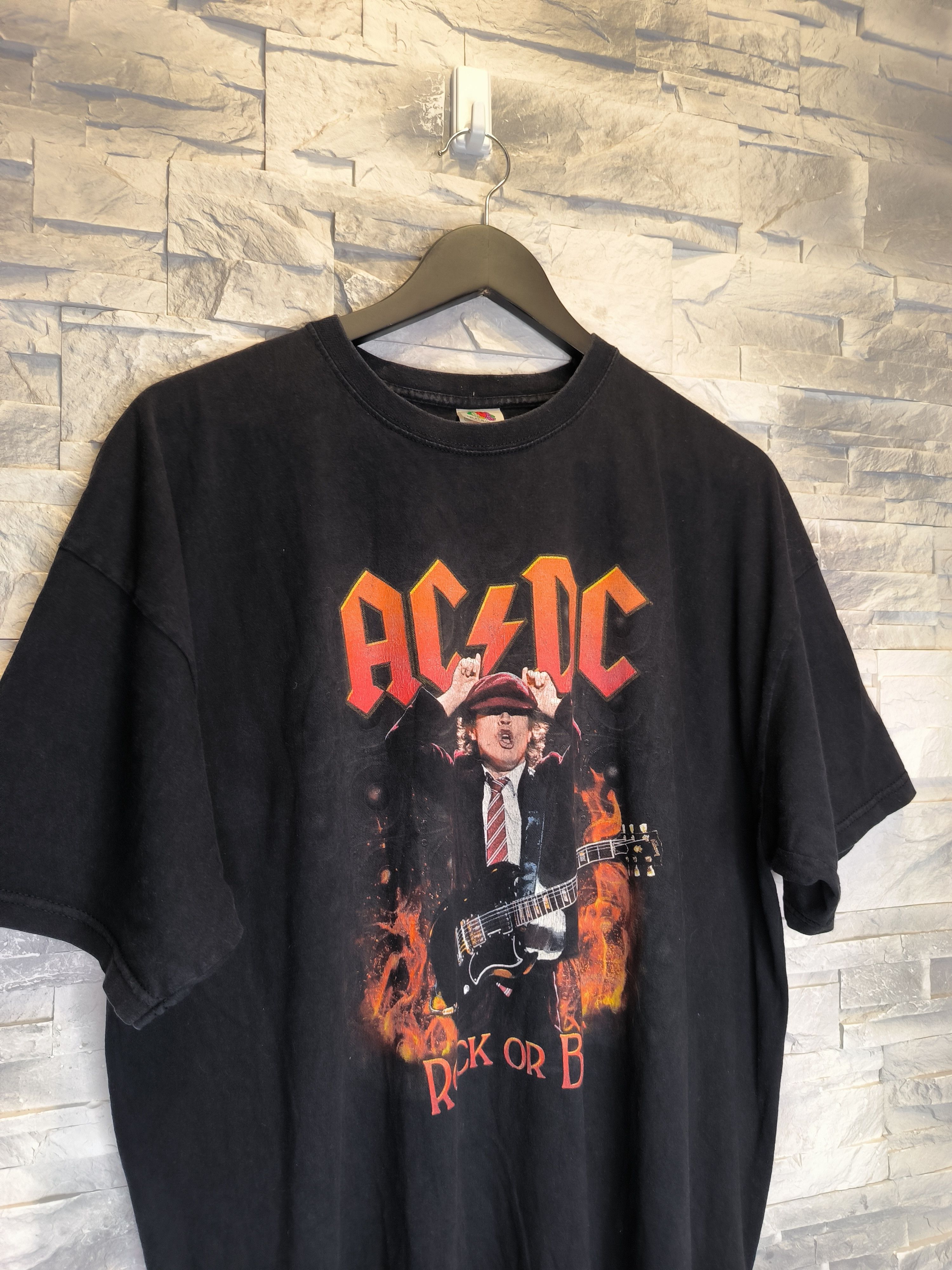 AC/DC Vintage ACDC AC/DC T-Shirt Band Rock Tee 2015 Size US XL / EU 56 / 4 - 3 Thumbnail