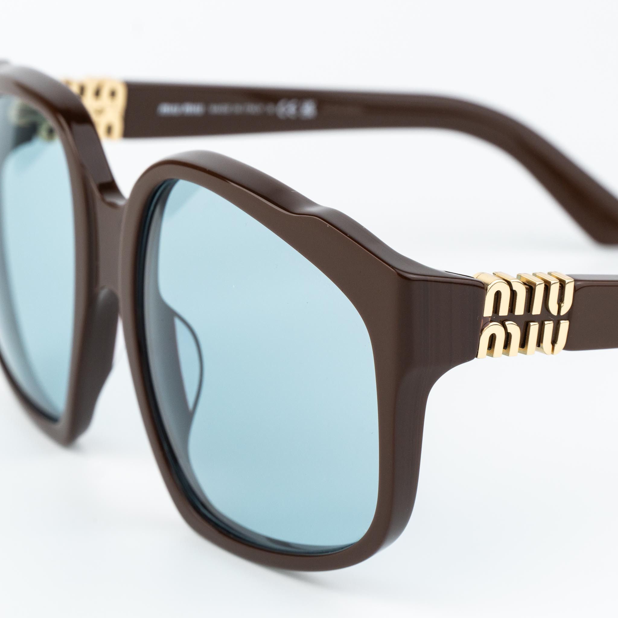 Miu Miu Miu Miu Women Sunglasses MUA07S 24D20R NEW AUTHENTIC Size ONE SIZE - 5 Thumbnail