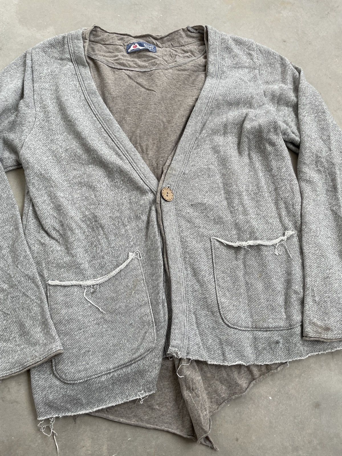 Beams Plus × Japanese Brand BEAMS HEART DOUBLE LAYER CARDIGAN Size US S / EU 44-46 / 1 - 2 Thumbnail