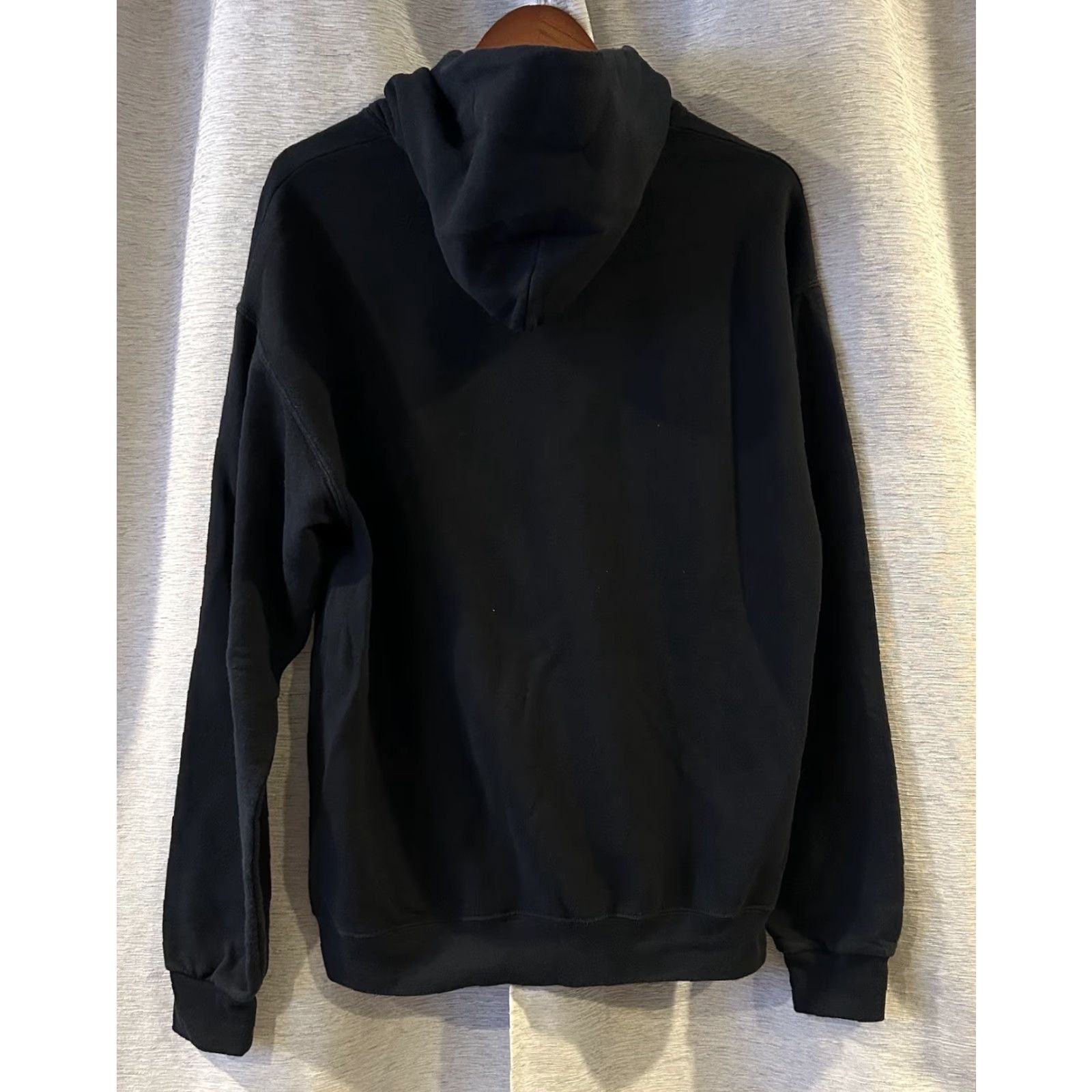 Vintage AC/DC Hoodie Mens Large Black Pullover Sweatshirt Highway to Hell Shirt Rock Music Cotton Blend Pullover Mens Size US L / EU 52-54 / 3 - 3 Thumbnail