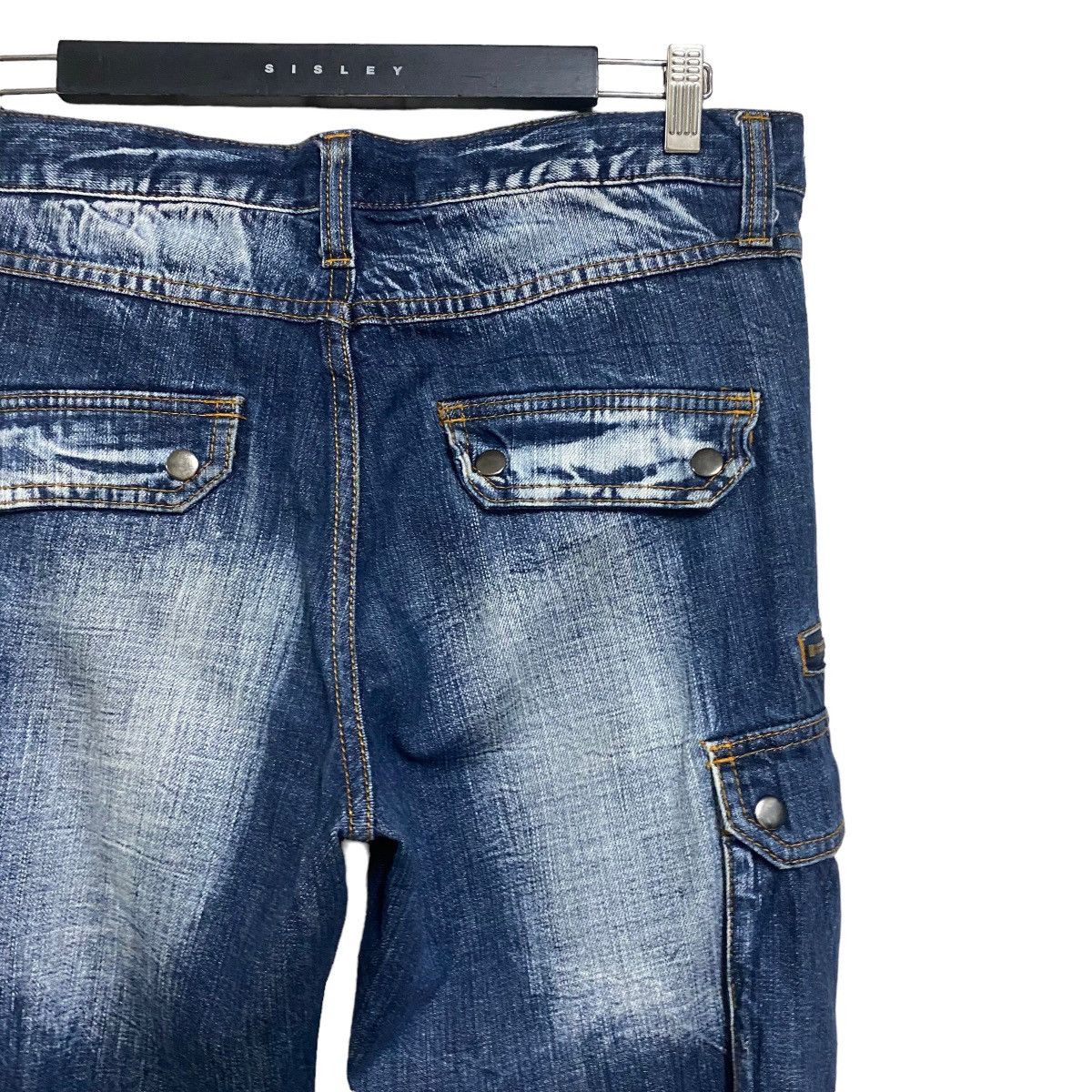 Japanese Brand Japanese Brand Vomanie Denim Cargo Pants Size US 34 / EU 50 - 16 Thumbnail