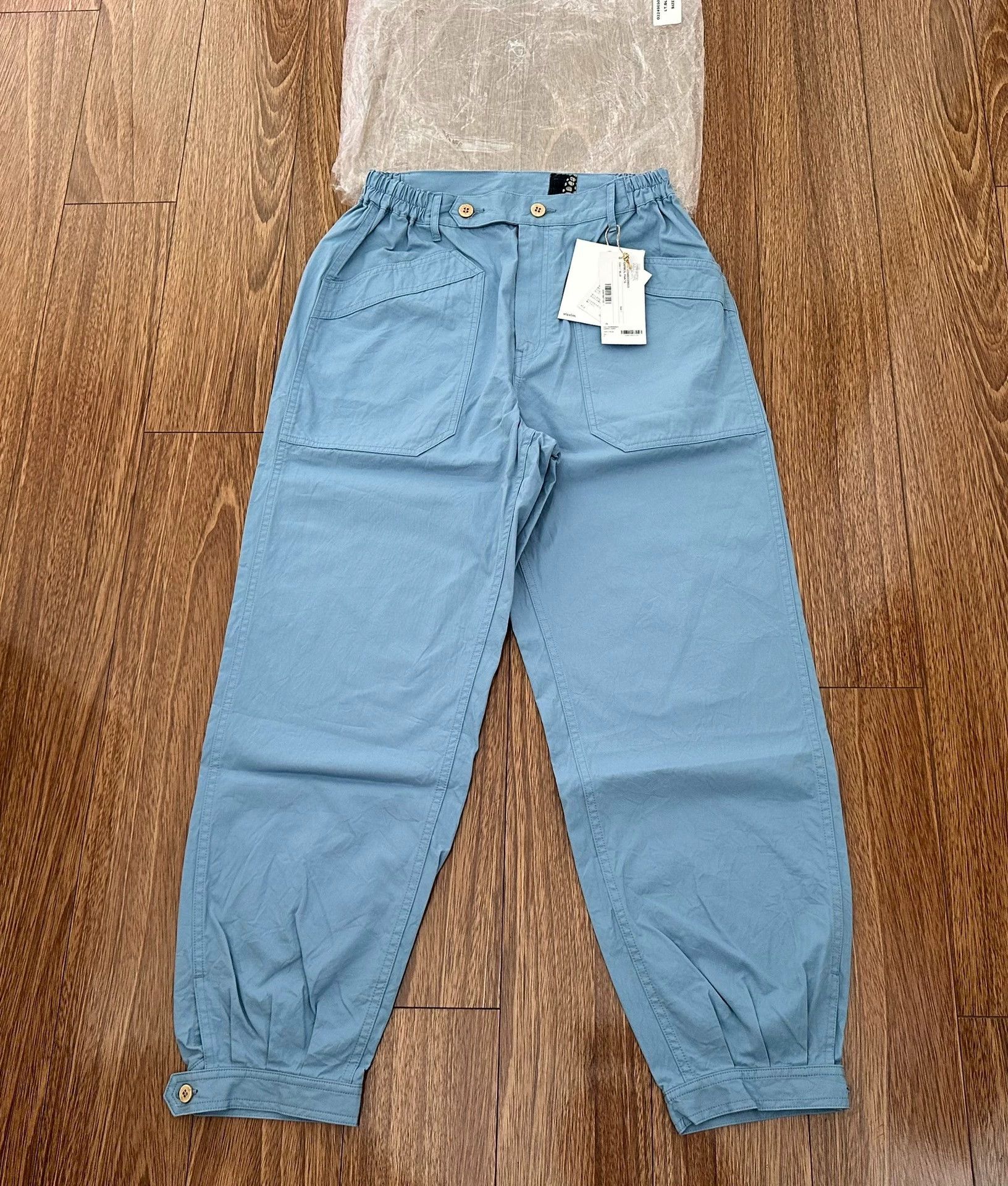24SS Visvim Carrol Chino Pants Blue visvim CARROL CHINO PANTS DMGD