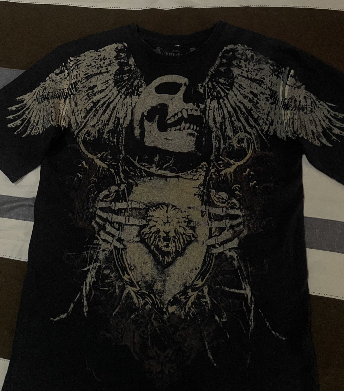 Affliction Combo vtg y2k affiliction aop tee Size US L / EU 52-54 / 3 - 3 Thumbnail
