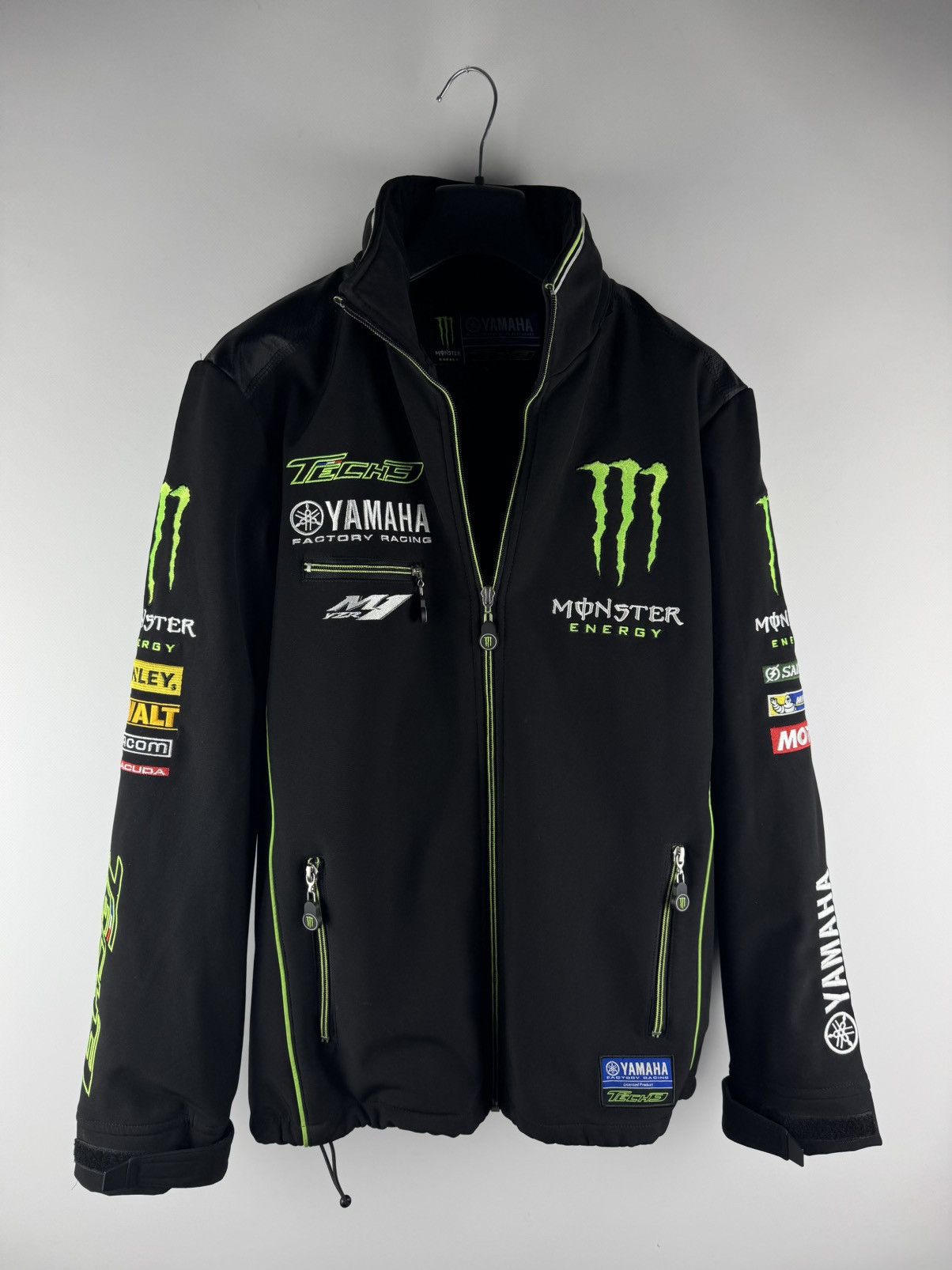Fox Racing Monster Energy Yamaha Tech3 Softshell Racing Jacket Black Size US S / EU 44-46 / 1 - 2 Thumbnail