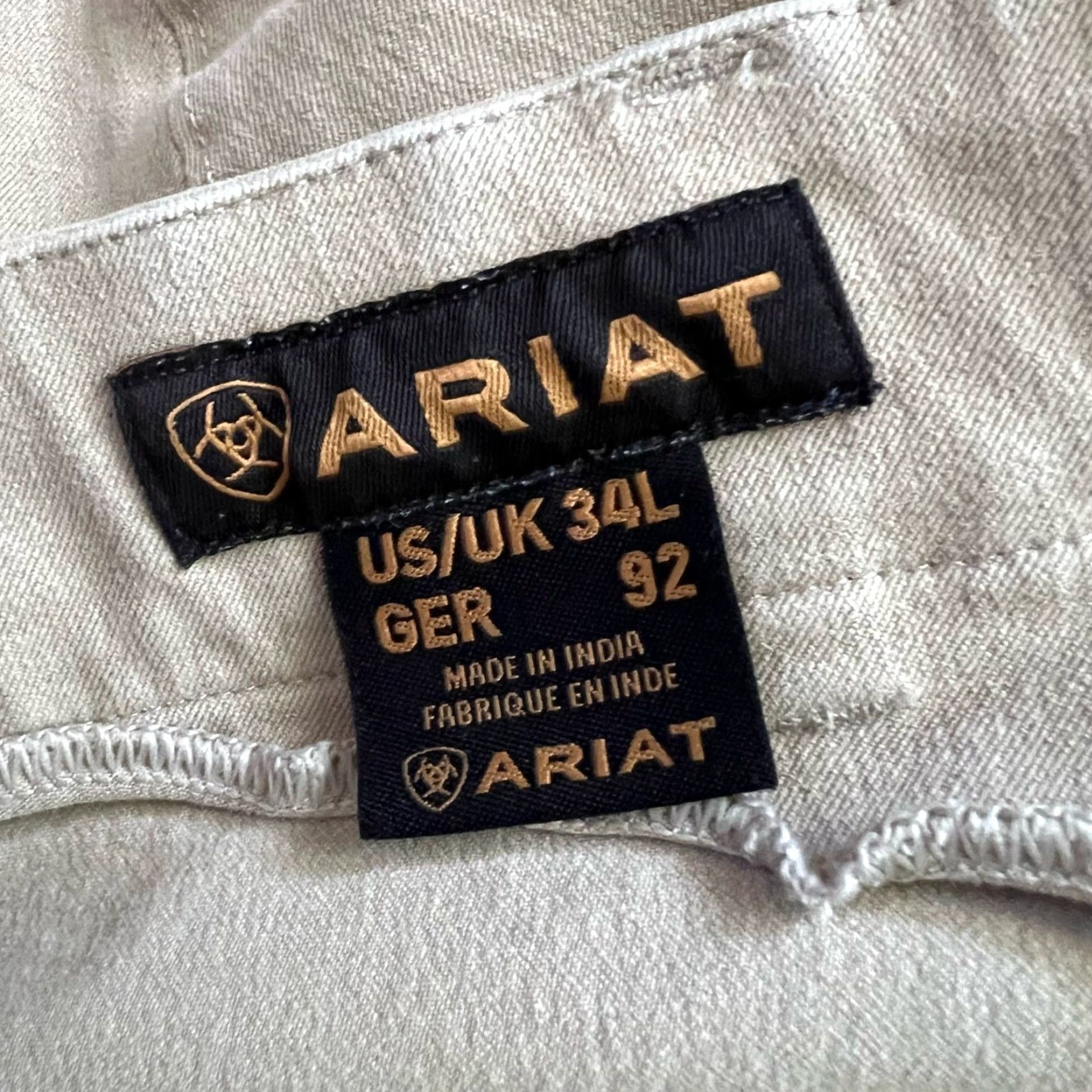 Ariat **Beige Ariat Women's 34 Equestrian Riding Breeches** User: Beige Ariat Women's 34 Equestrian Riding Breeches Size 24" / US 00 / IT 34 - 5 Thumbnail