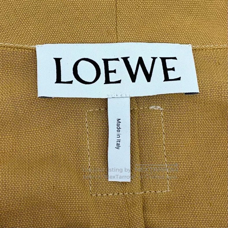 Loewe Loewe Orange Sheepskin Leather Asymmetrical Trench Coat Size XXS / US 00 / IT 34 - 6 Thumbnail
