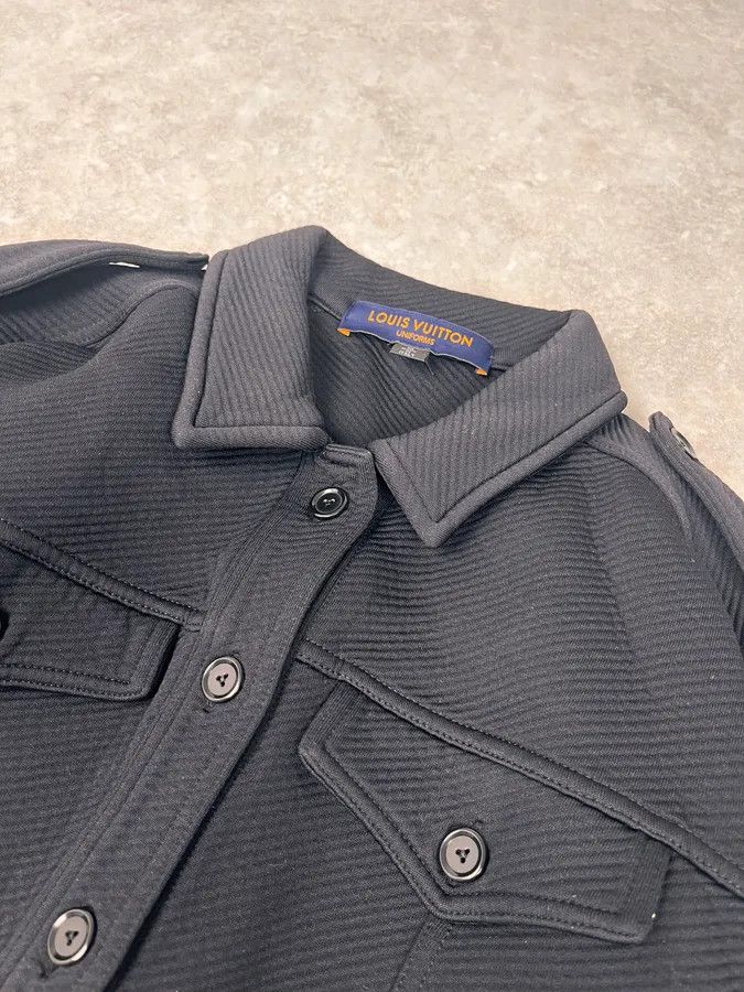 Louis Vuitton Louis Vuitton Navy Uniform Bomber Jacket Size S / US 4 / IT 40 - 6 Thumbnail
