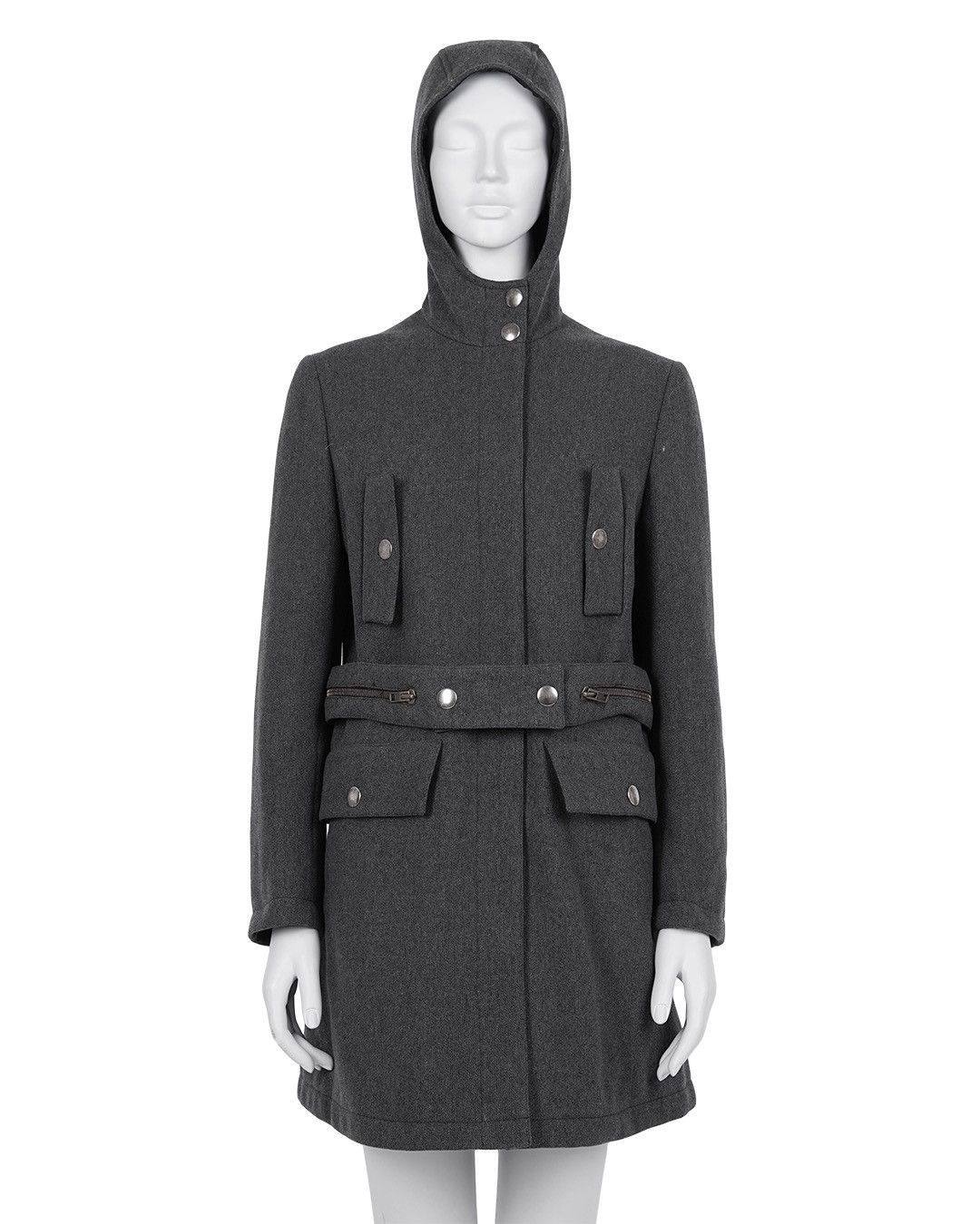 Miu Miu Miu Miu F/W1999 Coat in Grey Size S / US 4 / IT 40 - 8 Thumbnail