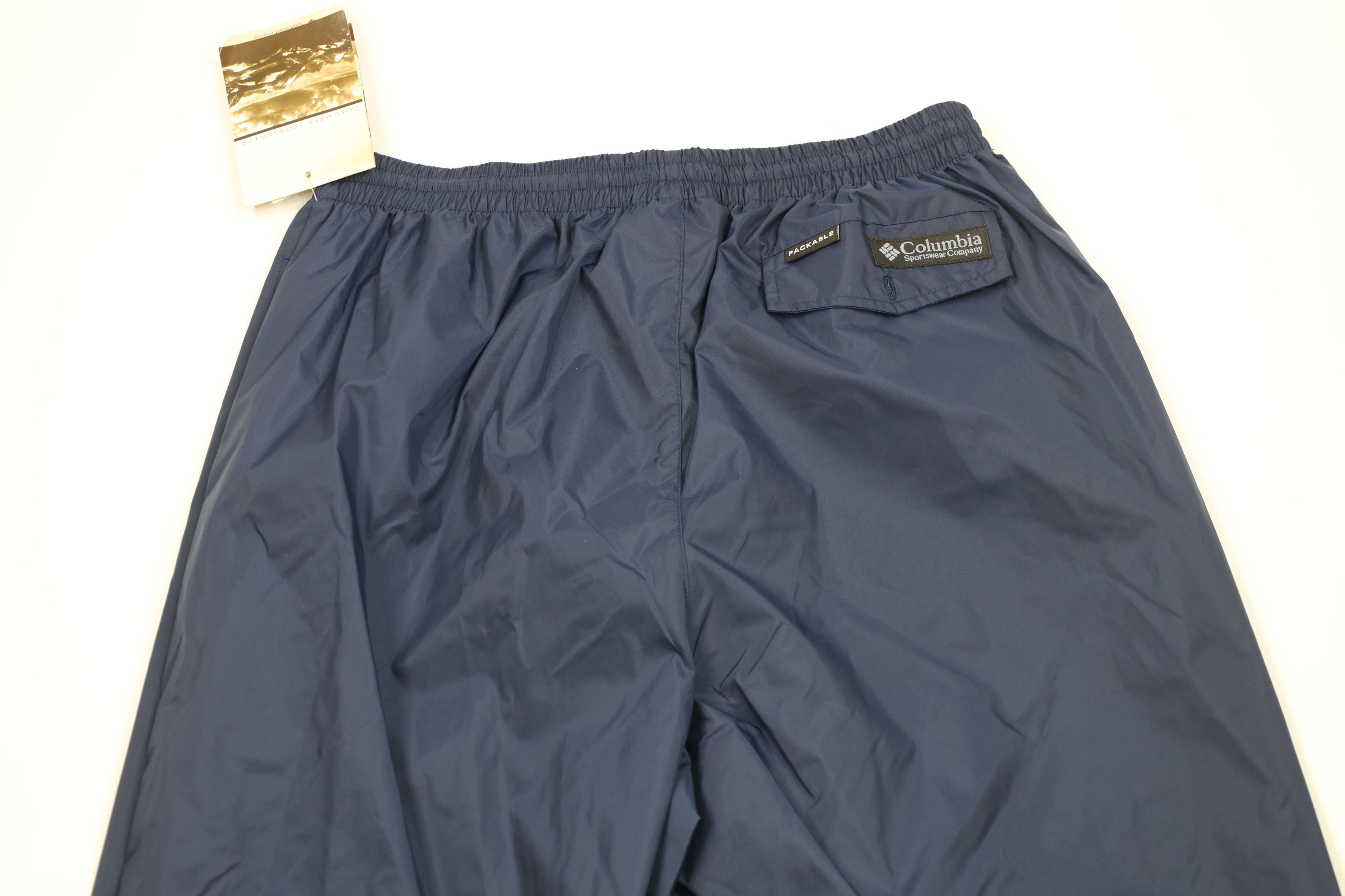 Columbia Deadstock Vintage 90s Columbia Wide Leg Windbreaker Pants Size 30" / US 8 / IT 44 - 12 Thumbnail