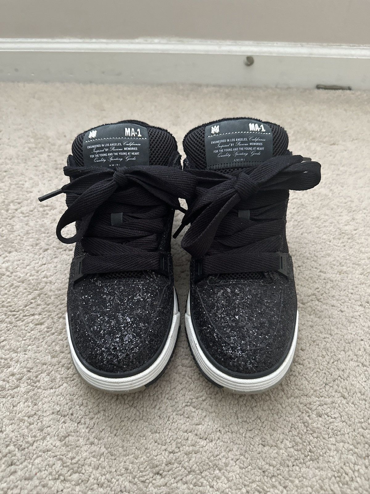 Amiri Amiri MA-1 Black Crystal Size US 8 / EU 41 - 3 Thumbnail
