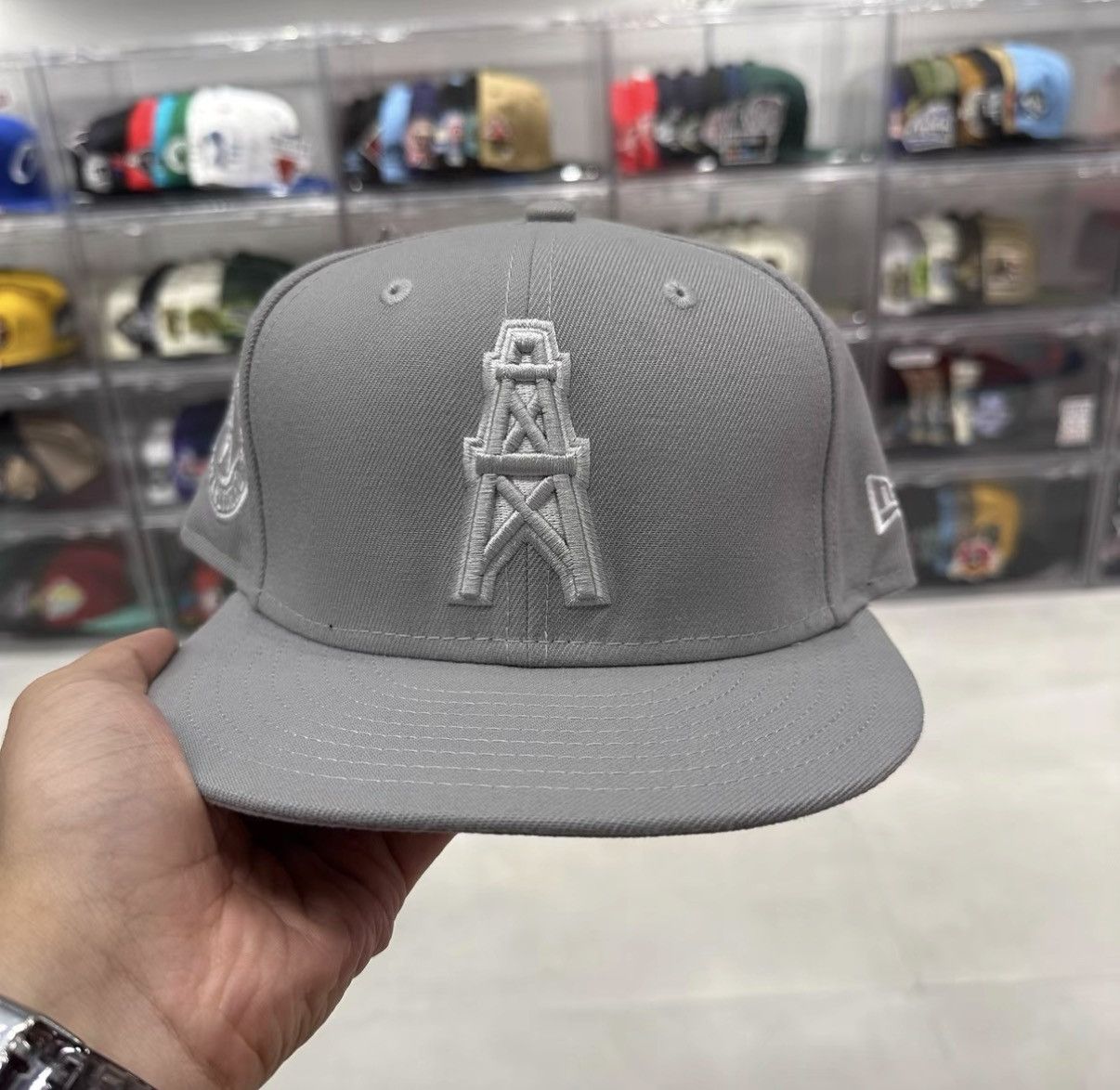 New Era New Era Houston Oilers 1960 Anniversary Baseball Cap J32 Size ONE SIZE - 2 Thumbnail