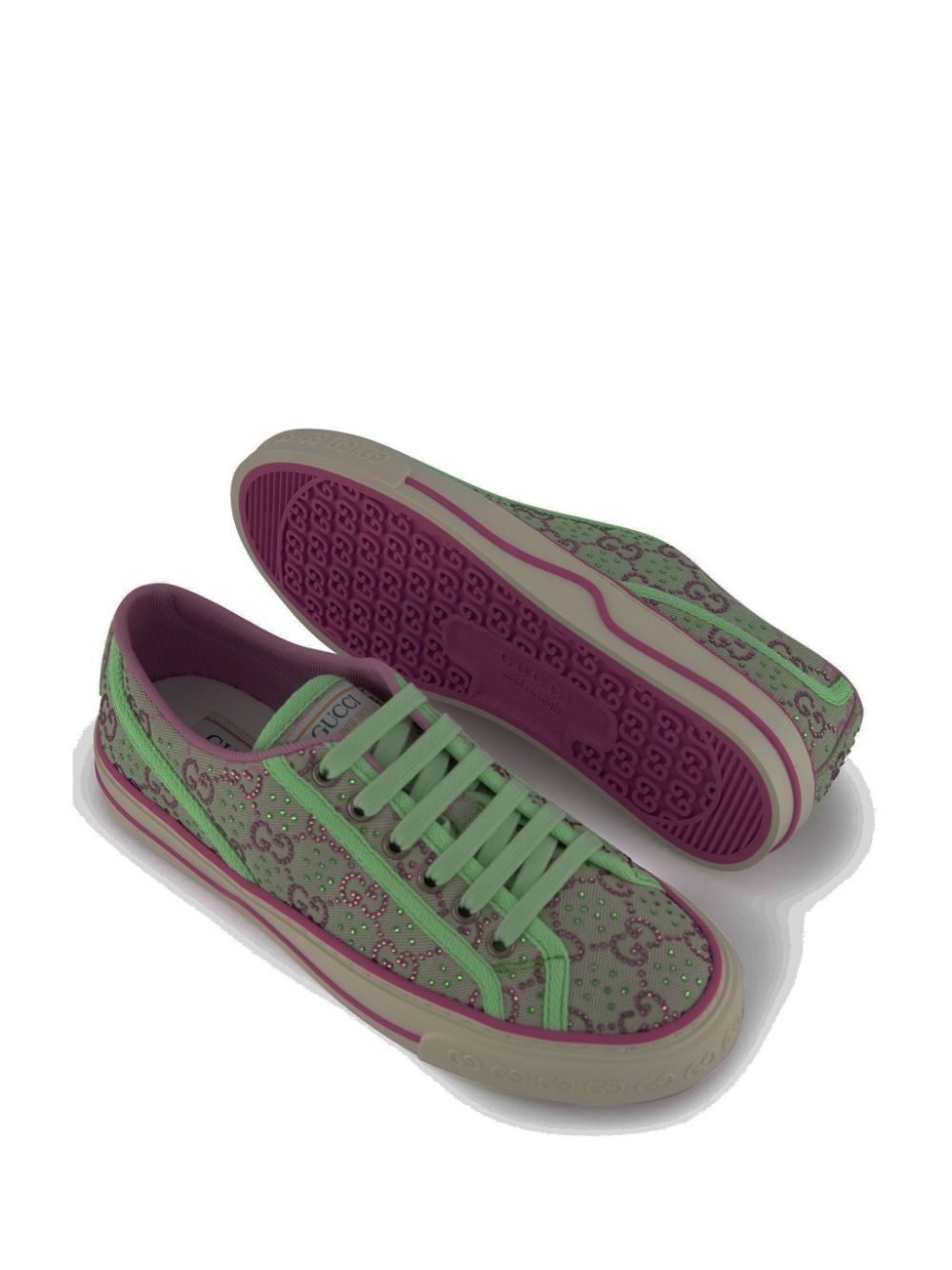 Gucci oc11z1025 Tennis 1977 Sneakers in Multicolor Size US 8 / IT 38 - 7 Thumbnail