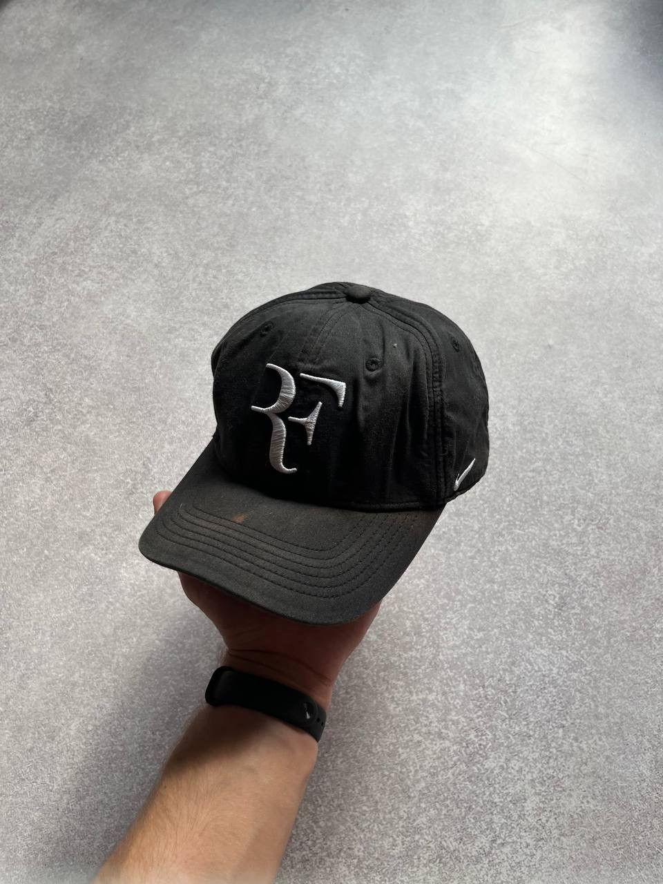 Nike × Vintage Vintage Nike Roger Federer Tennis Cap Y2K Os Size ONE SIZE - 1 Thumbnail