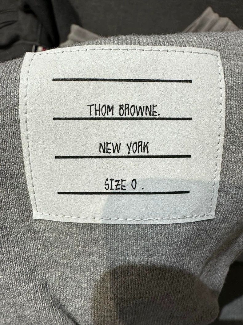 Thom Browne Thom Browne size0 Classic four stripe loose knit tracksuit Size US 26 / EU 42 - 4 Thumbnail