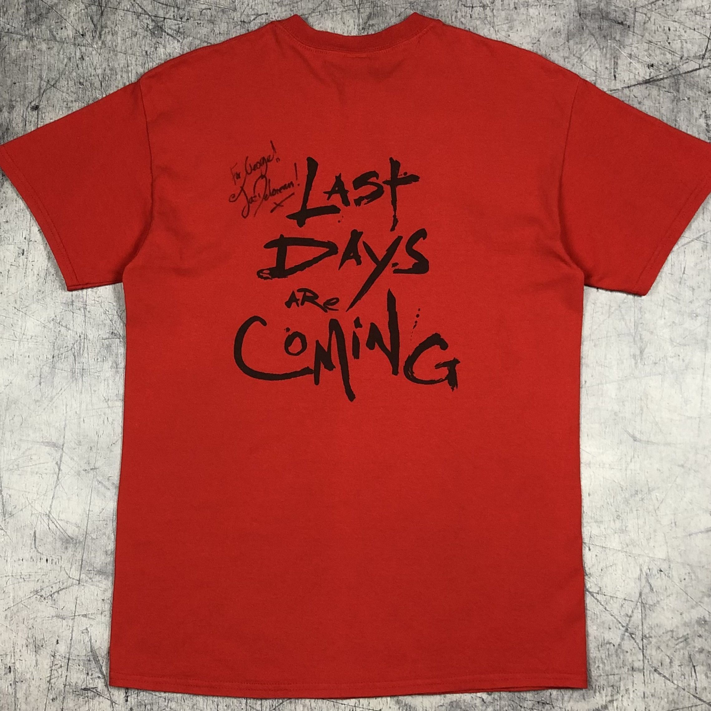 Band Tees SIGNED! Tankus The Henge Vintage Tee Size US M / EU 48-50 / 2 - 1 Thumbnail