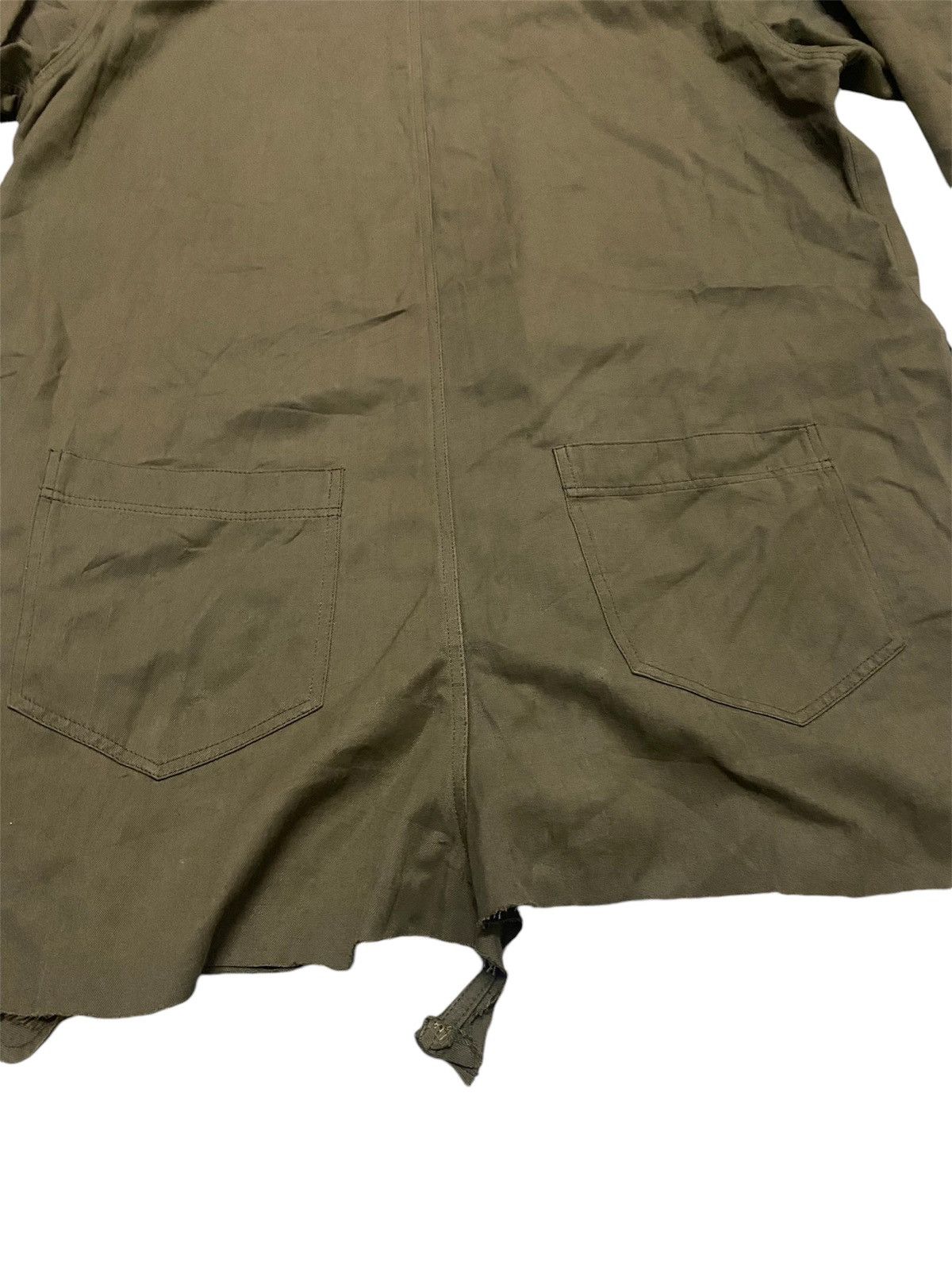 Y's for Men × Yohji Yamamoto Vintage Y's For Men Distressed Shirt Size US M / EU 48-50 / 2 - 7 Thumbnail