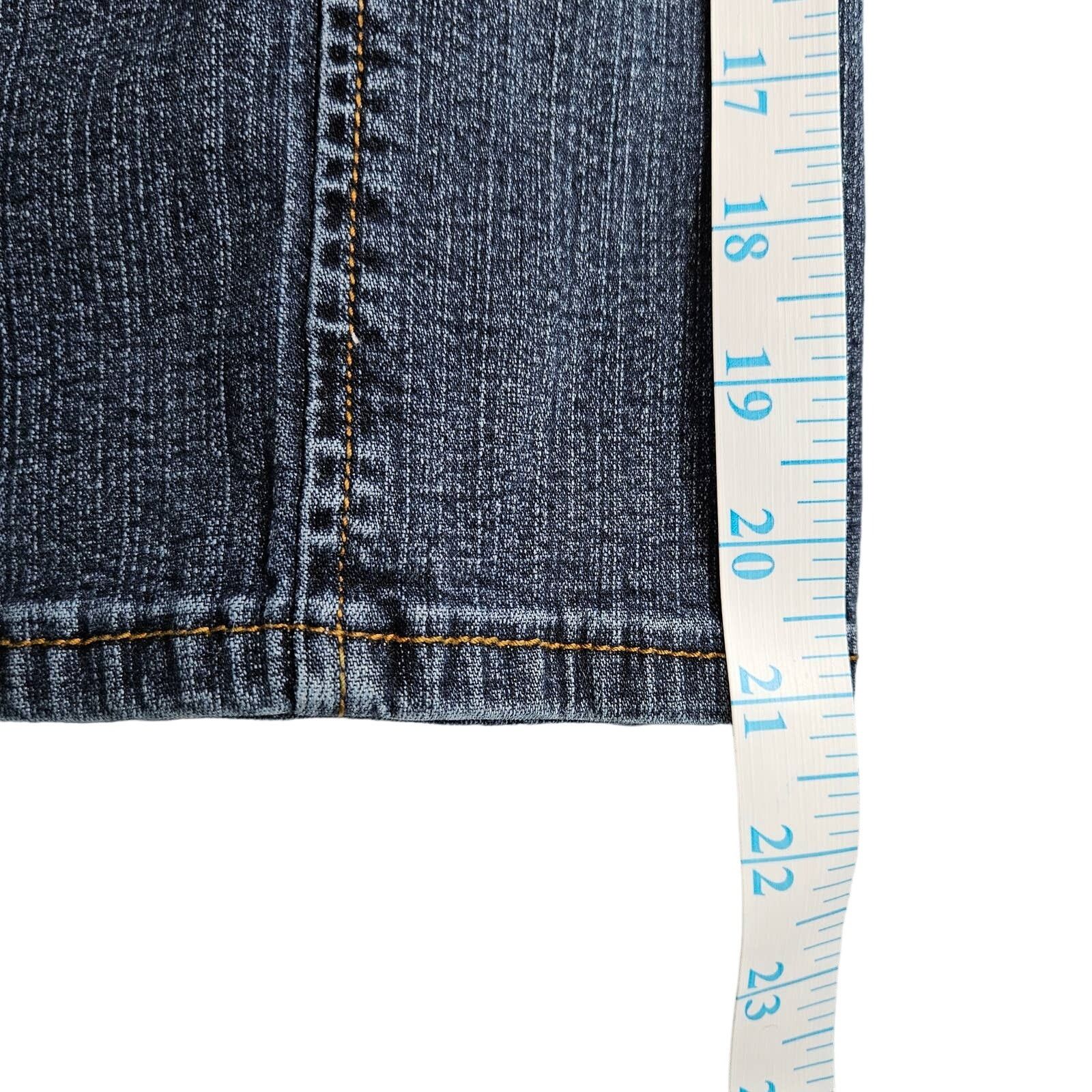 Other VTG Mixit Cropped Jeans Sz. 10 Reg x 21 Dark Wash Denim Size 32" / US 10 / IT 46 - 9 Thumbnail