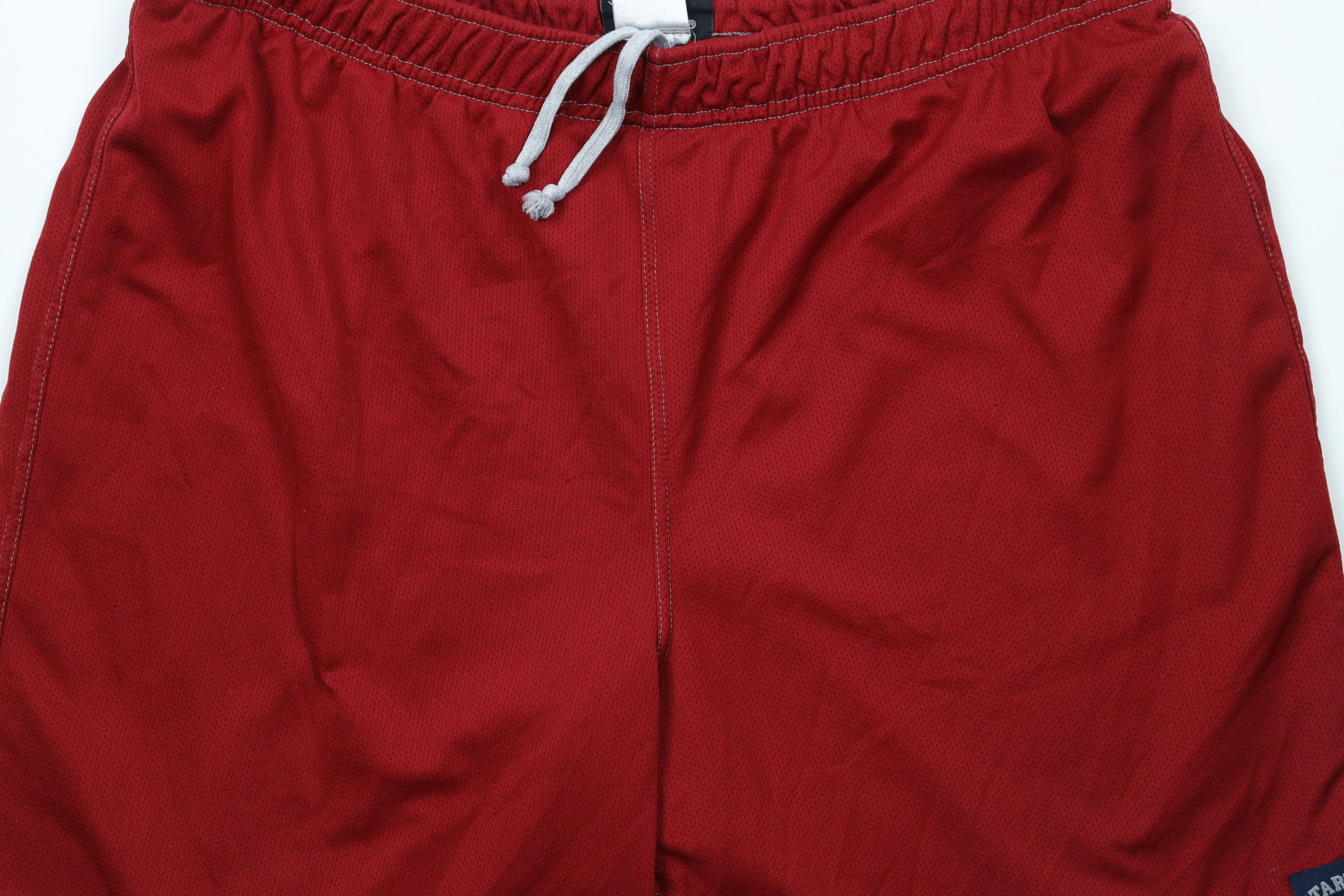 Starter × Vintage Vintage 90s Starter Box Logo Lined Above Knee Shorts Red Size US 34 / EU 50 - 3 Thumbnail
