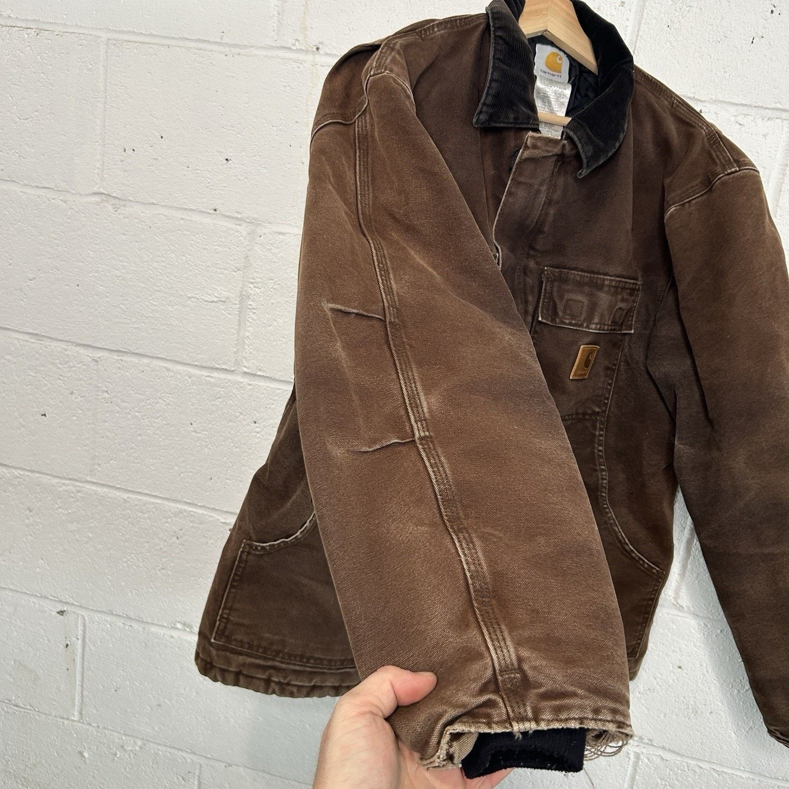 Carhartt Vintage Carhartt Quilted Artic Jacket “Dark Brown” C26 DKB Size US M / EU 48-50 / 2 - 7 Thumbnail