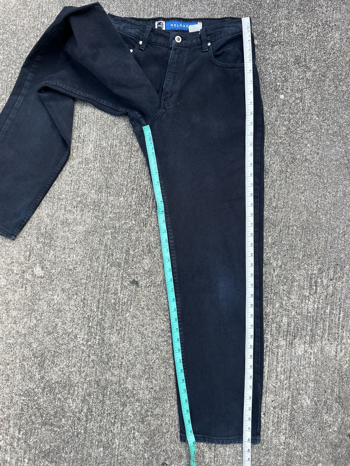 Levi's Vintage 1997 Levi’s Silvertab Fade Black Denim Relaxed Jeans Size US 29 - 4 Thumbnail