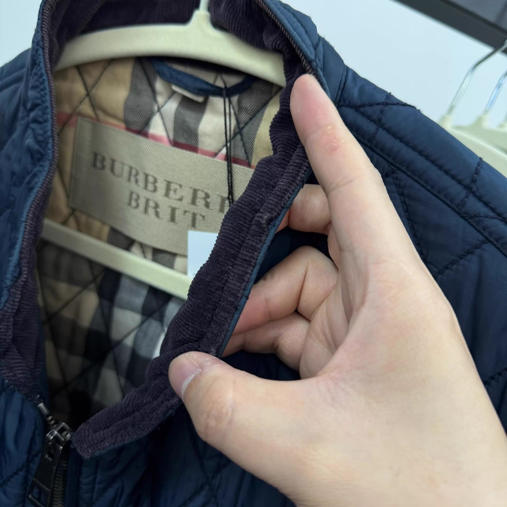 Burberry Burberry Check Quilted Puffer Jacket XL 95 New Size XL / US 12-14 / IT 48-50 - 9 Thumbnail