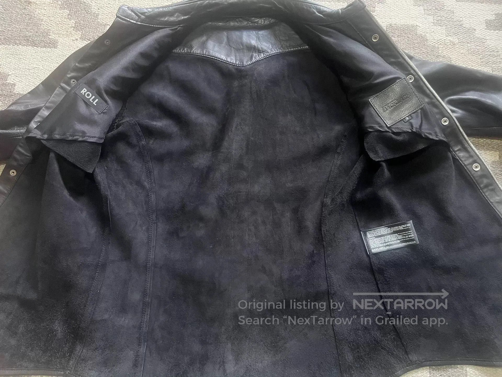 Isamu Katayama Backlash Katayama Isamu Western Dark Leather Shirt. Size US M / EU 48-50 / 2 - 5 Thumbnail