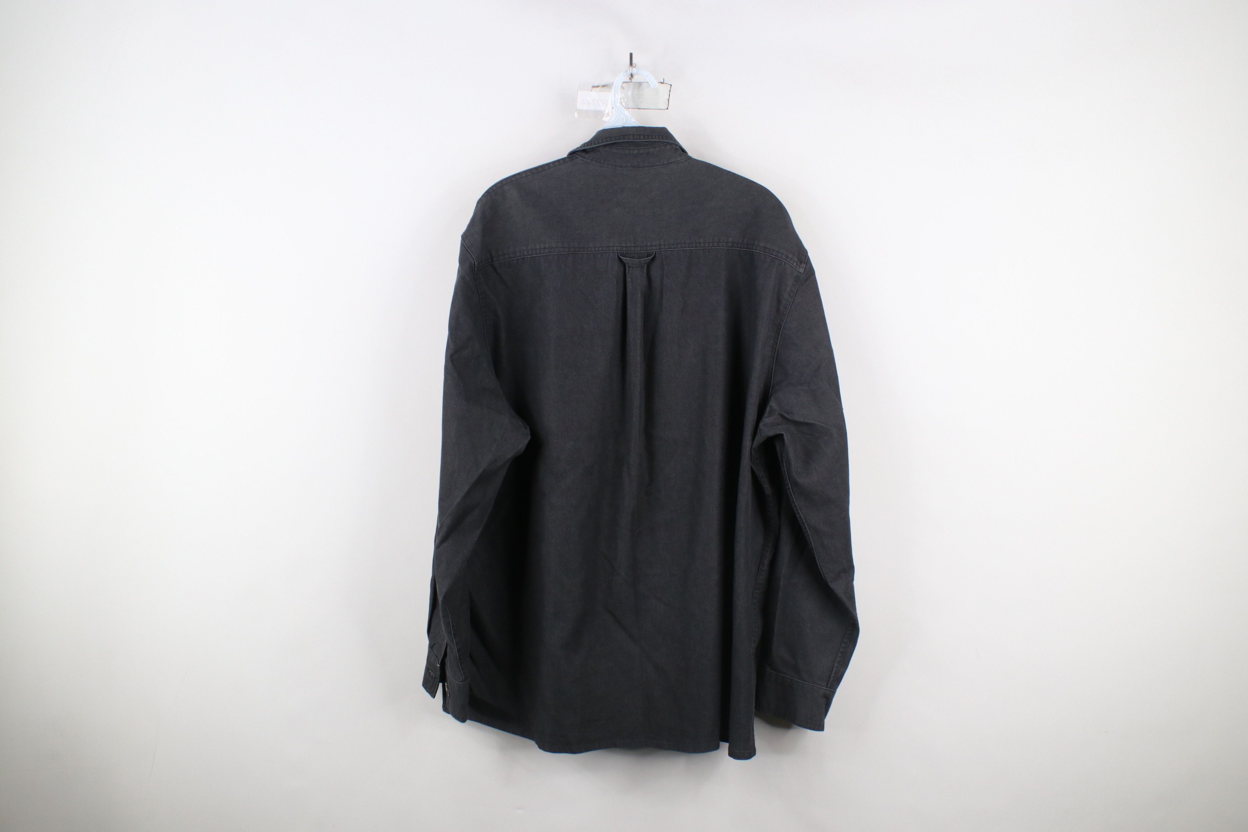 Tilley × Vintage Vintage Tilley Endurables Stretch Safari Denim Button Shirt Size US L / EU 52-54 / 3 - 11 Thumbnail