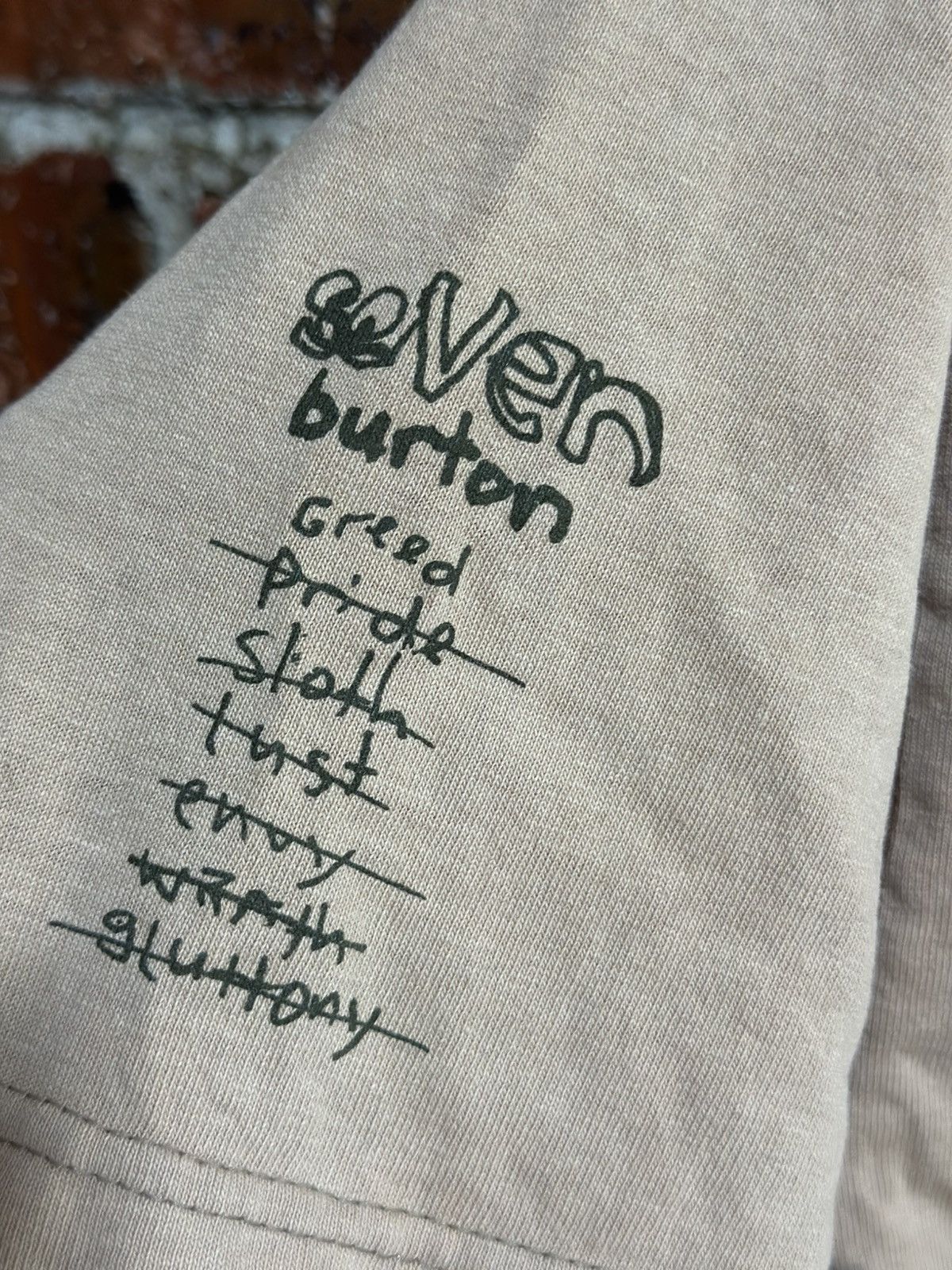 Burton × Vintage Vintage Seven Burton Greed Faded Tee Size US M / EU 48-50 / 2 - 5 Thumbnail