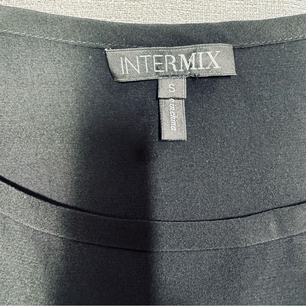 INTERMIX INTERMIX 100% Silk Black Animal Cheetah Print Long Sleeve S Size S / US 4 / IT 40 - 7 Thumbnail