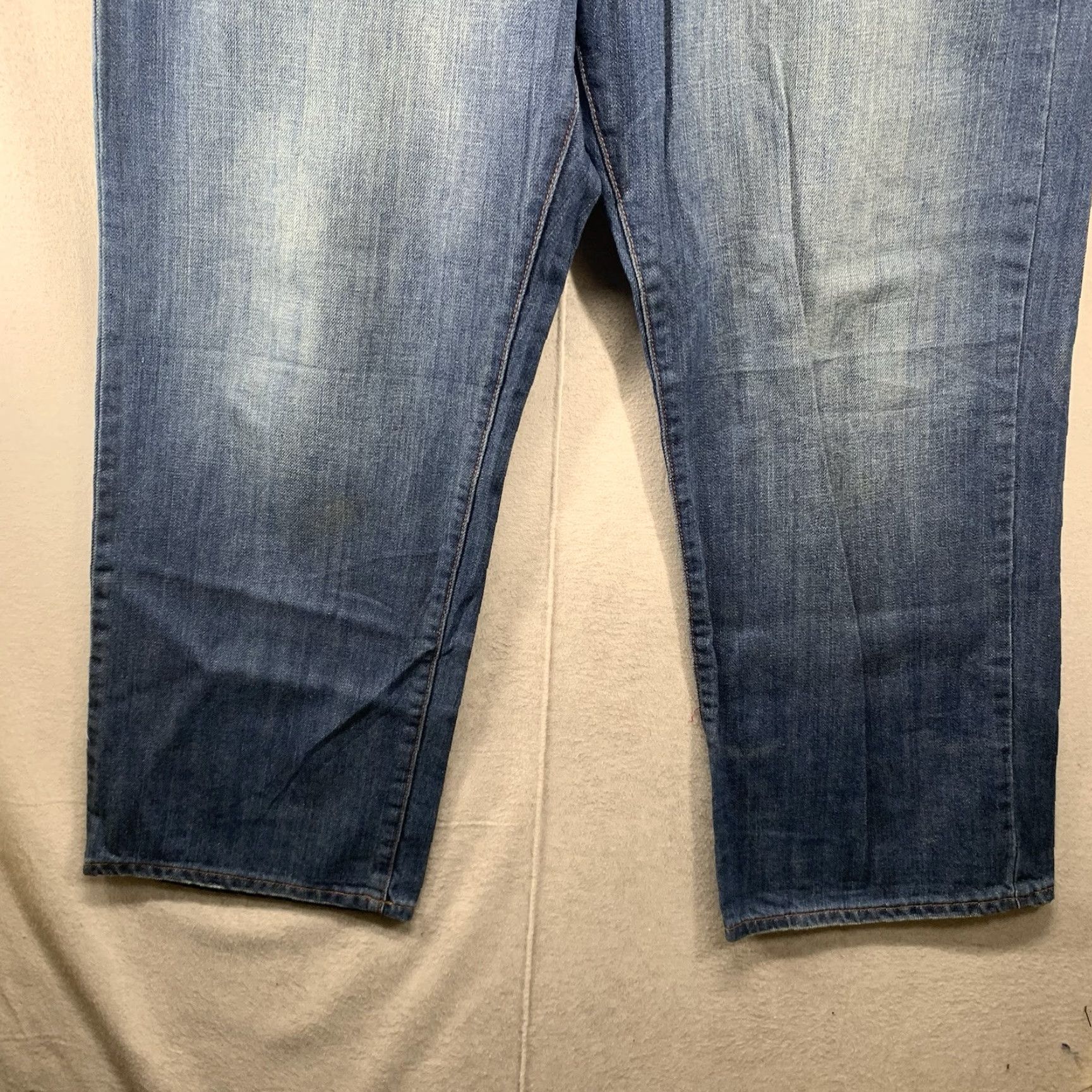 Lucky Brand VINTAGE Lucky Brand Men's Jeans 38x29 Straight Leg Cotton Medium Wash 90s Preppy Size US 38 / EU 54 - 6 Thumbnail