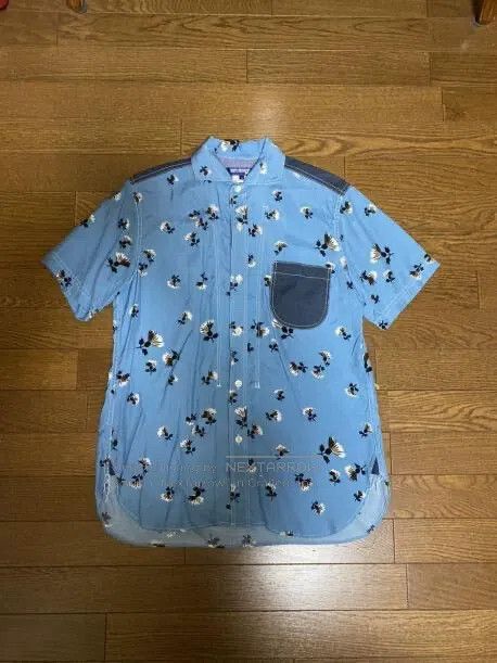 Junya Watanabe Junya Watanabe Short-Sleeve Shirt Size S / US 4 / IT 40 - 1 Thumbnail