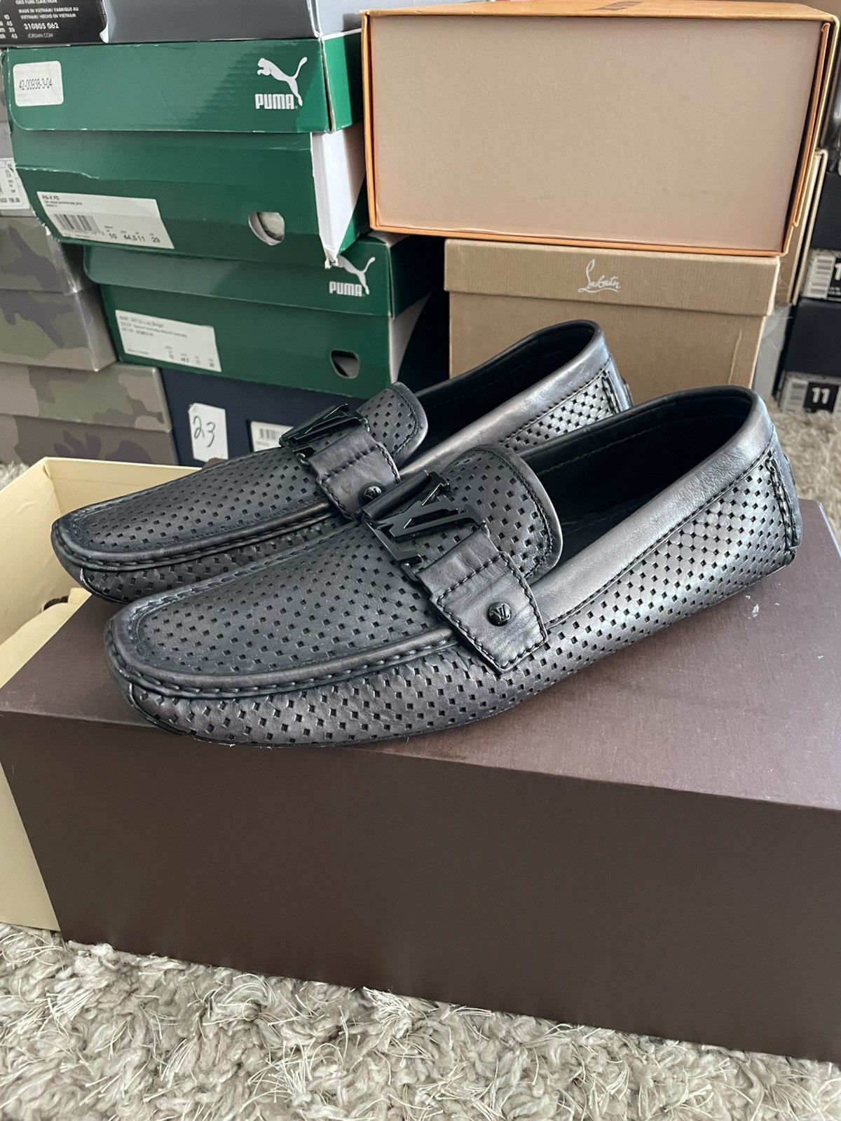 Louis Vuitton Louie Vuitton Monte Carlo Moccasins Size US 9.5 / EU 42-43 - 1 Thumbnail