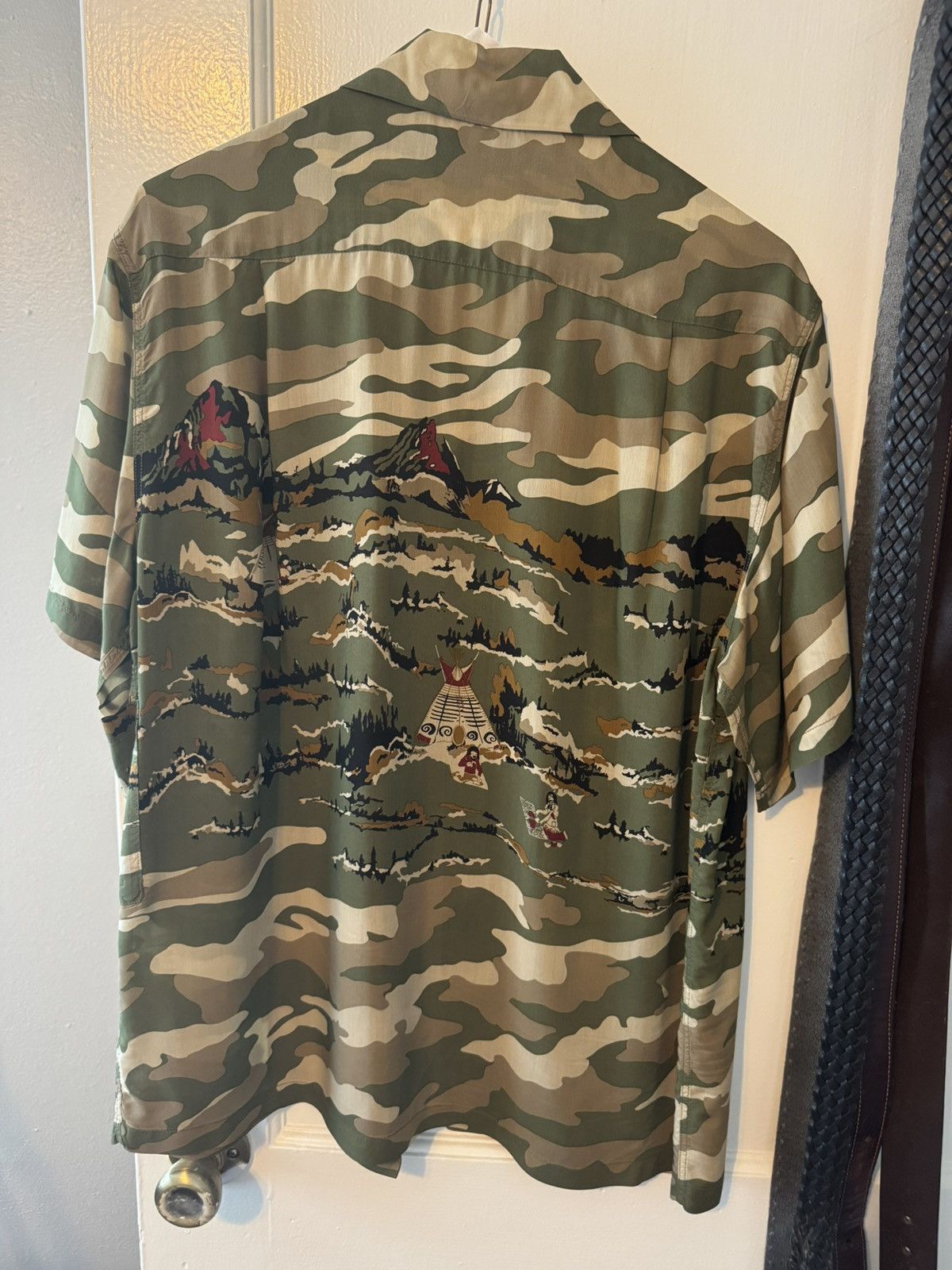 Kapital Kapital camouflage short sleeve aloha shirt size 2 Size US M / EU 48-50 / 2 - 2 Thumbnail