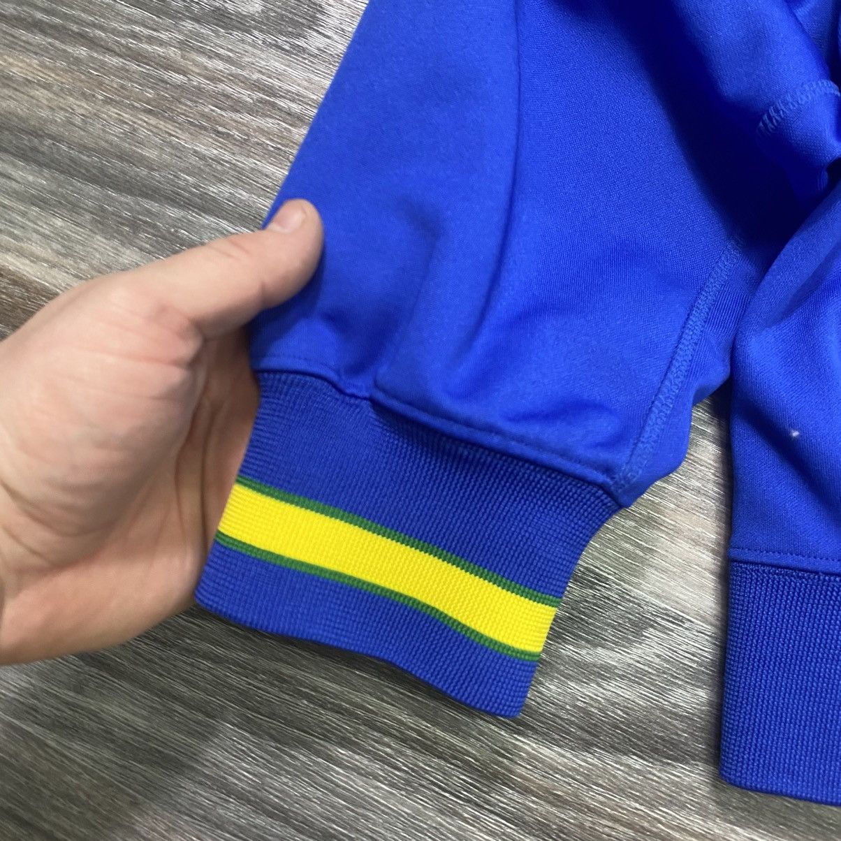 Japanese Brand × Vintage BRAZIL VINTAGE Y2K ZIP UP Sweatshirt Size US XXL / EU 58 / 5 - 5 Thumbnail