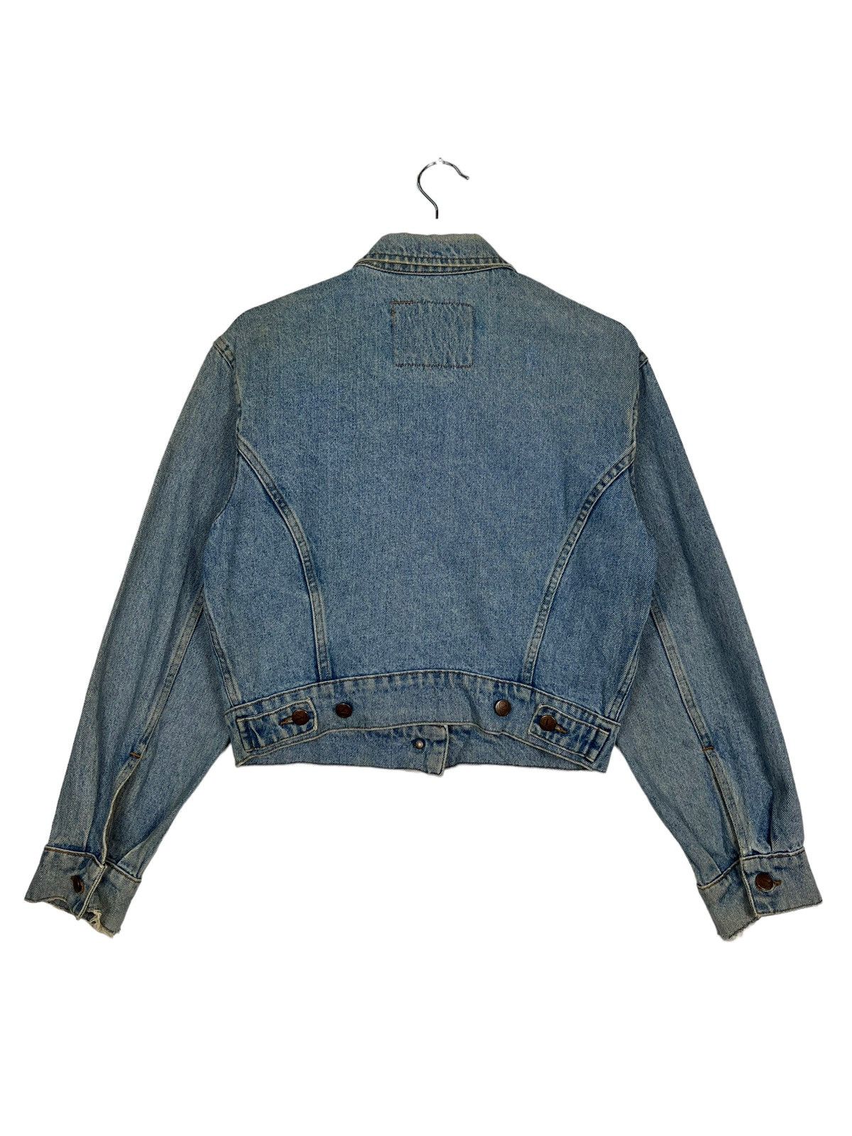 Valentino 🔥 VINTAGE VALENTINO JEANS CROPPED TRUCKER JACKET Size US M / EU 48-50 / 2 - 8 Thumbnail