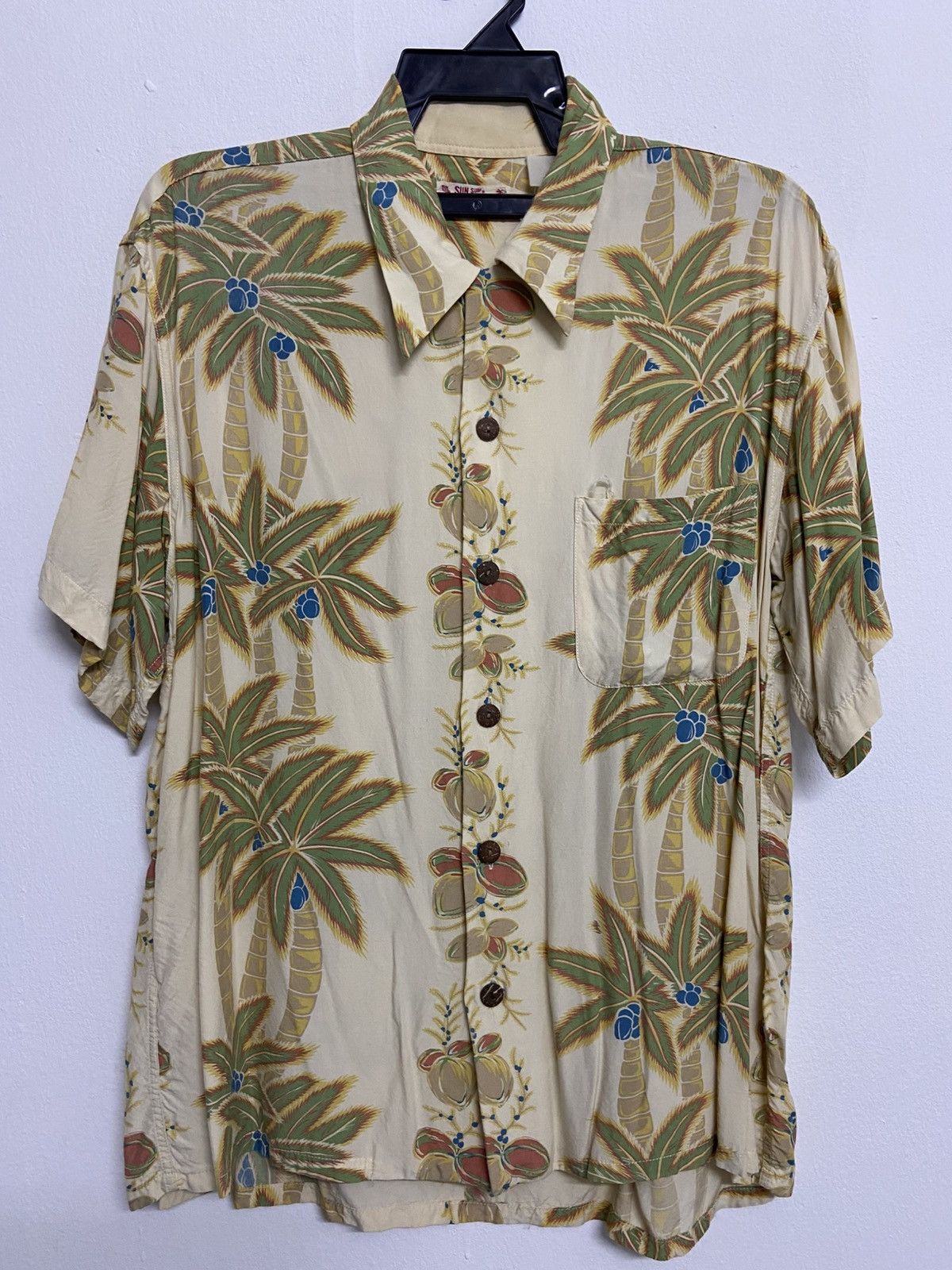 Sun Surf Vintage Sun Surf Shirt Rayon Button up Size US L / EU 52-54 / 3 - 9 Thumbnail