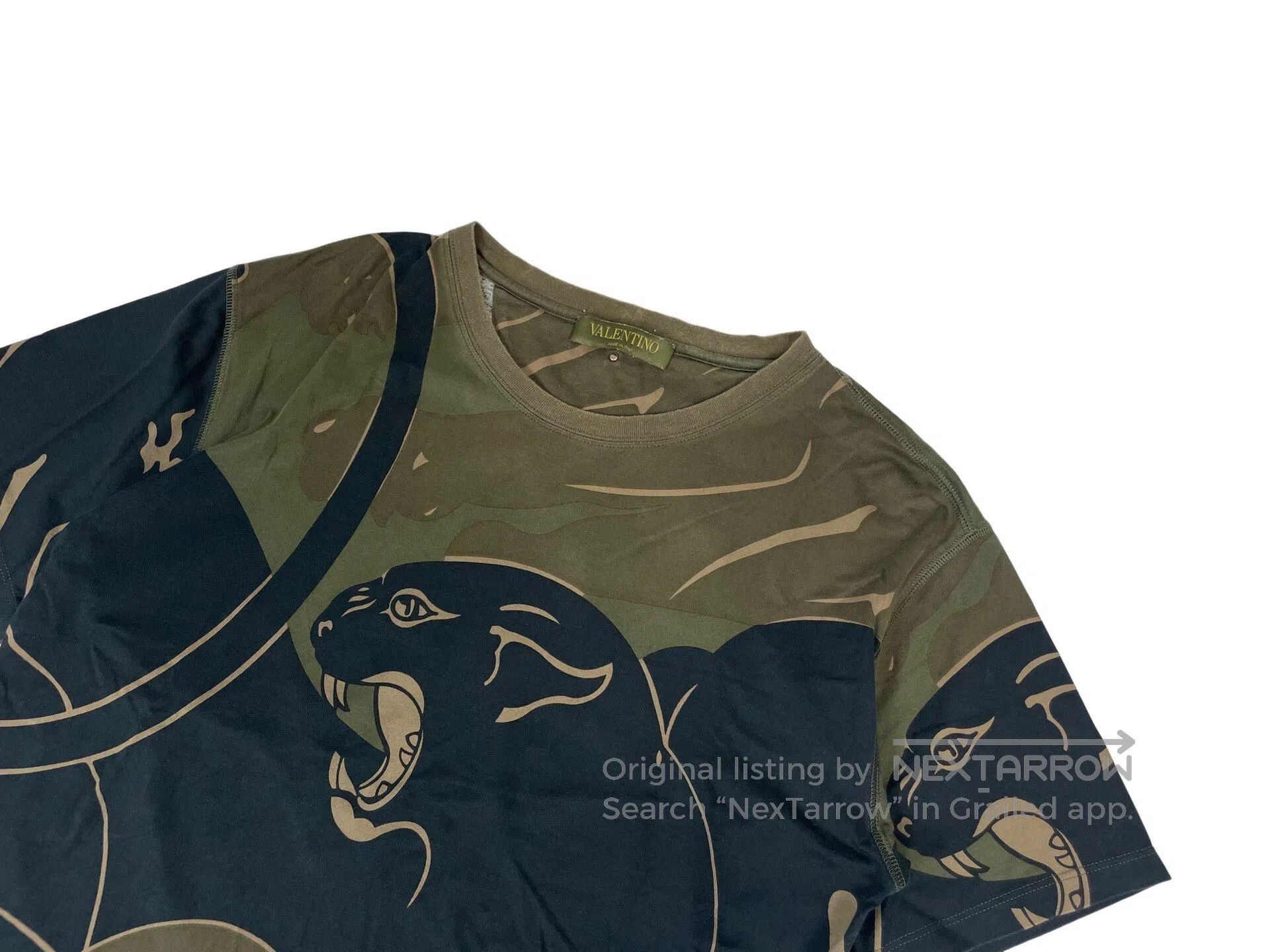 Valentino Valentino Camouflage Leopard Short Sleeve Size US M / EU 48-50 / 2 - 3 Thumbnail