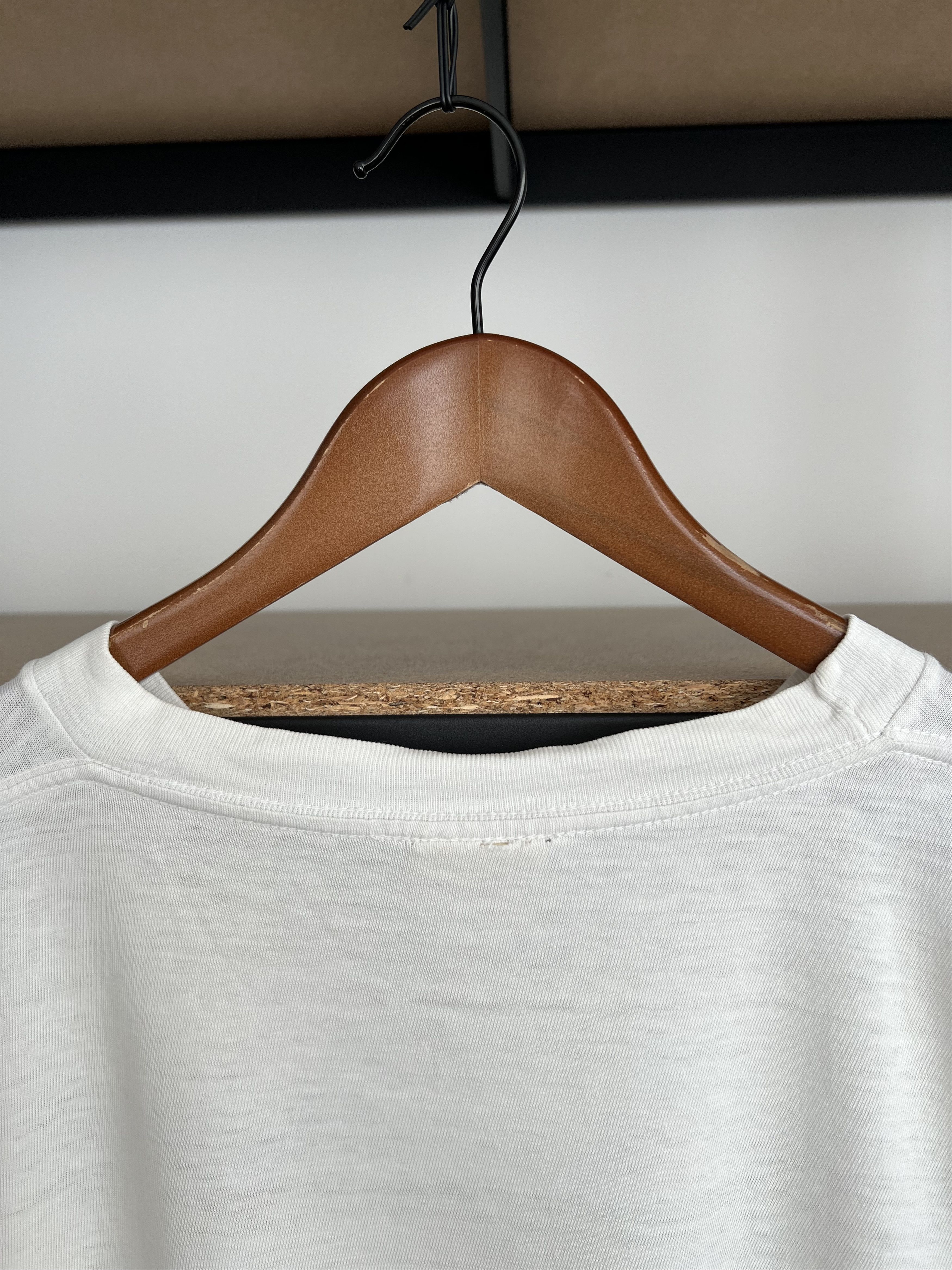 Levi's Vintage 90s Levis 501 Sexy Girl Promo White T-shirt Size US L / EU 52-54 / 3 - 16 Thumbnail