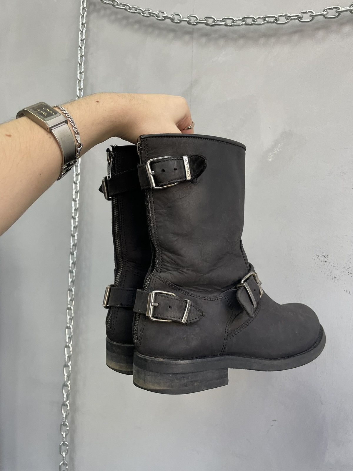 Other Classic engineered front zip avant garde boots guidi style Size US 6.5 / EU 39-40 - 3 Thumbnail