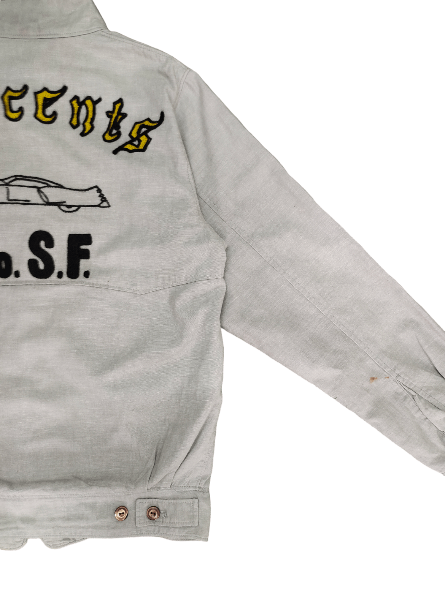 United Arrows Vintage United Arrows Embroidered Cotton Work Jacket Size US S / EU 44-46 / 1 - 4 Thumbnail