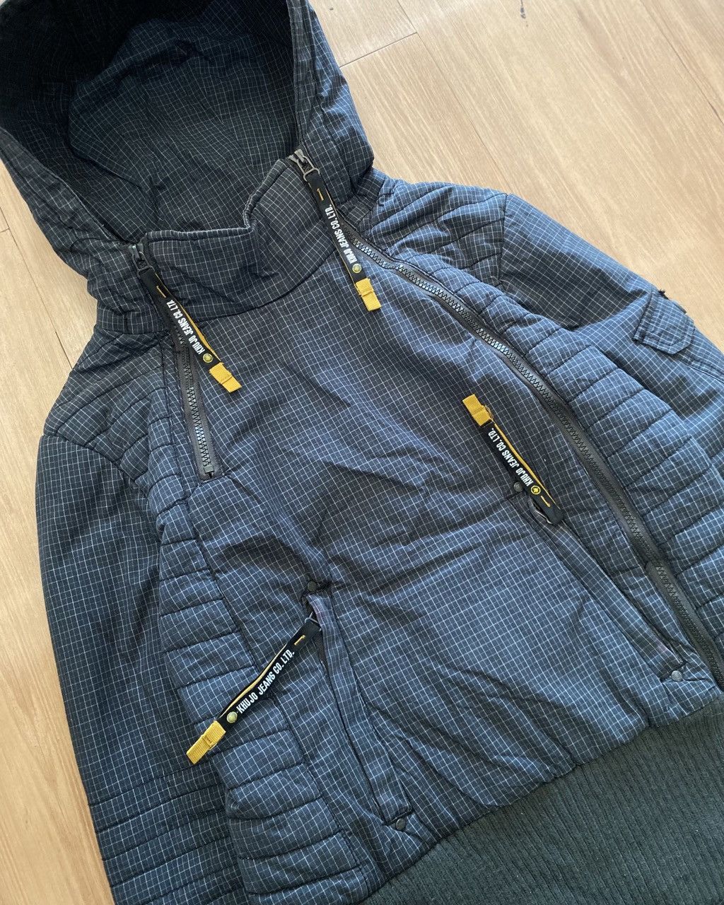 Japanese Brand KHUJO JAPAN 2WAY ASSYMMETRICALZIP UP JACKET Size US L / EU 52-54 / 3 - 2 Thumbnail