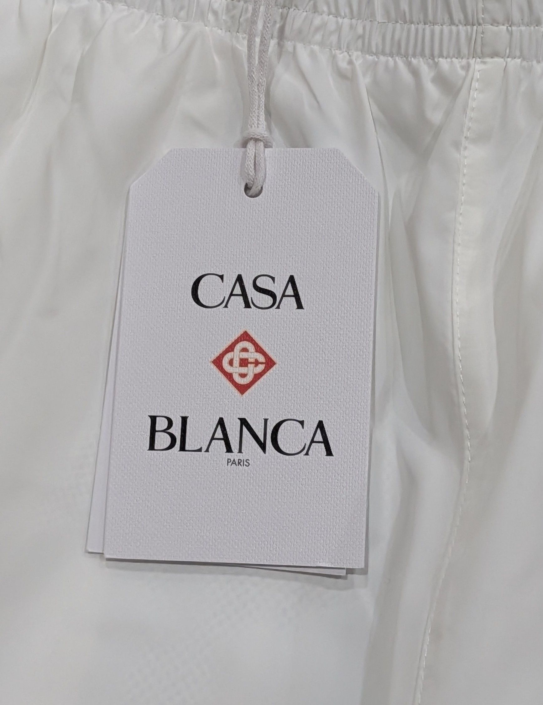 Casablanca Casablanca Japenese Script Taffeta Jogger Pants White XL Size US 36 / EU 52 - 12 Thumbnail